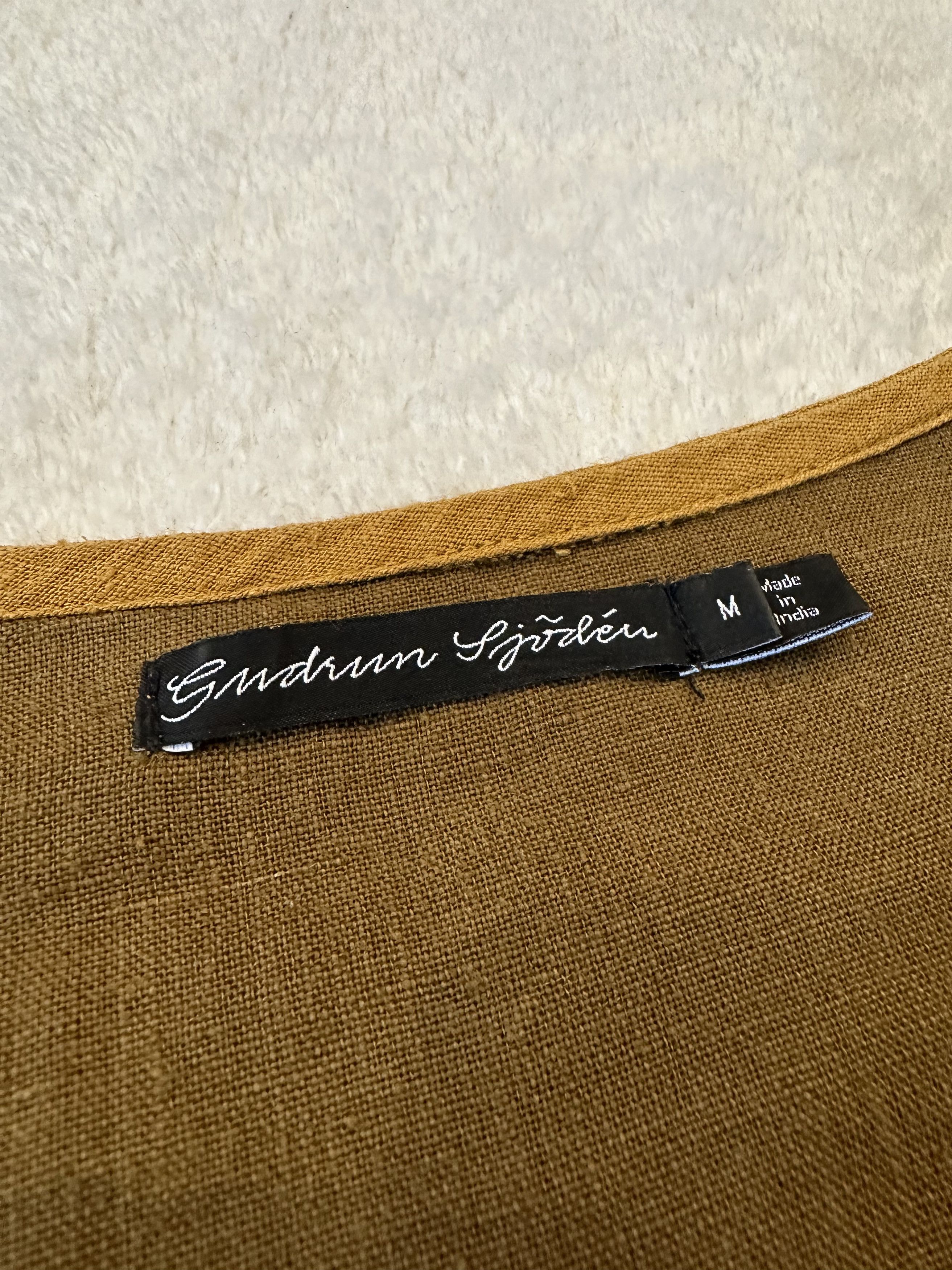 Vintage Gudrun Sjödén Women's Artistic Organic Cotton Top – Size M Size M / US 6-8 / IT 42-44 - 3 Thumbnail