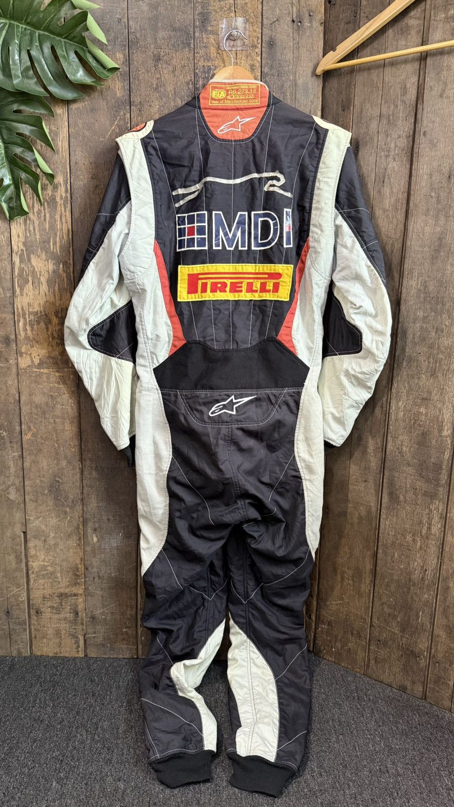 Alpinestars Vintage Alpinestars Kazuya Oshima Racing Suit Size US 34 / EU 50 - 2 Thumbnail