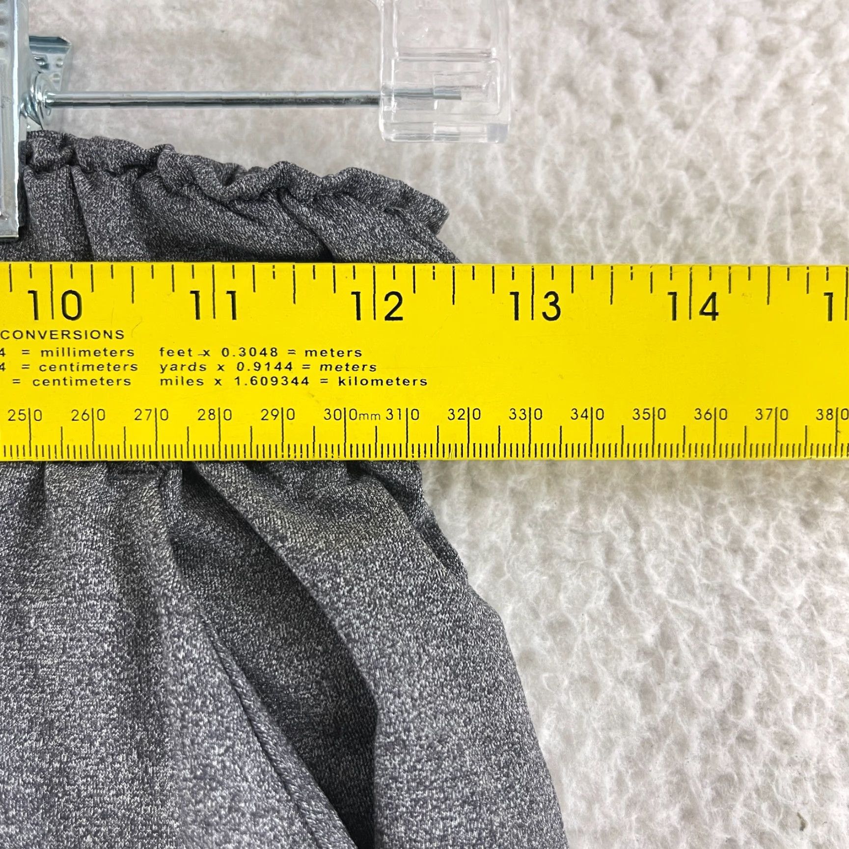 Lululemon Lululemon Keep Moving 7/8 Pants Womens Drawstring Athletic Size 4 Gray Size 42" / US 20 - 7 Thumbnail