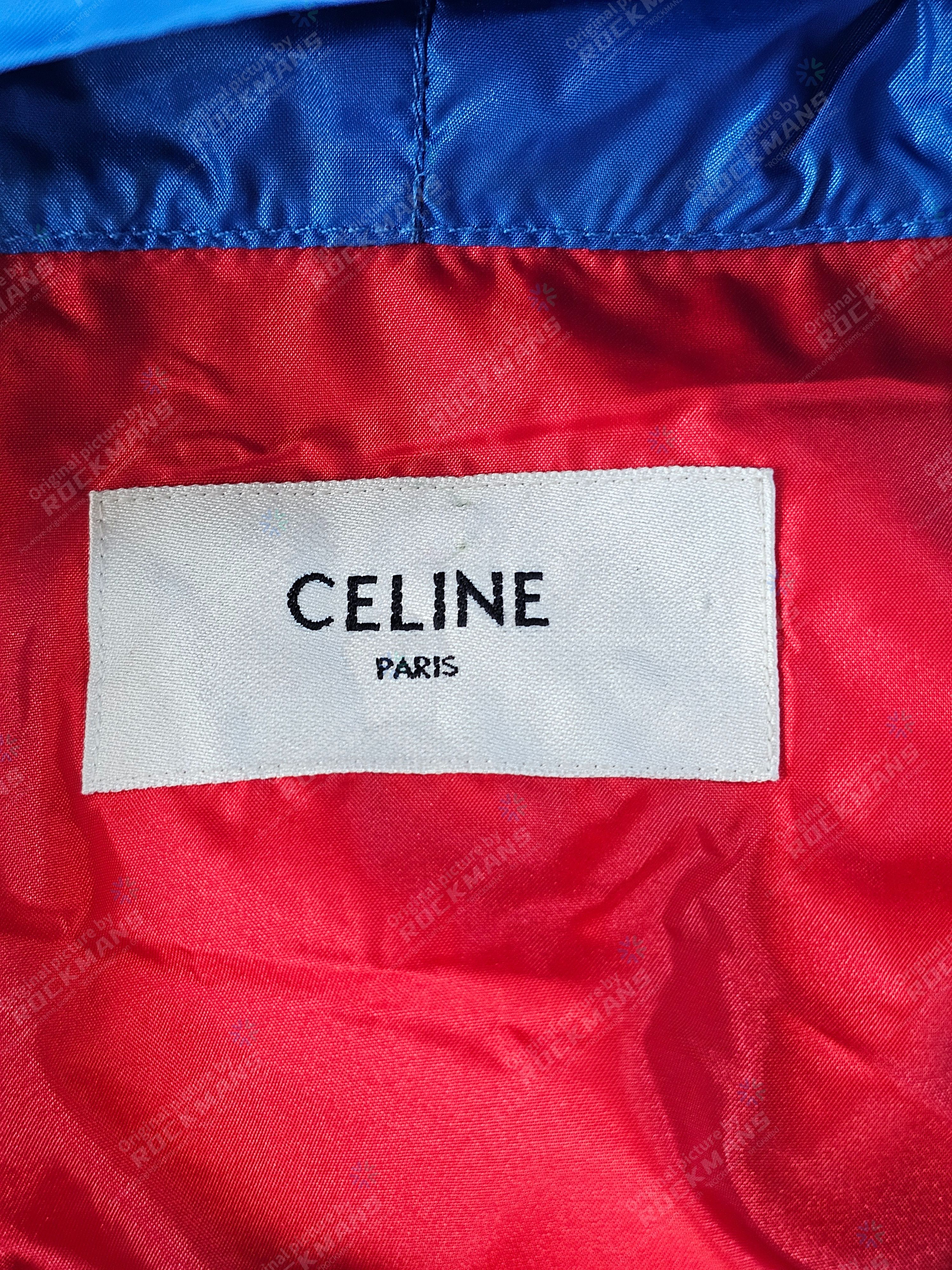 Celine Celine Triomphe Colorblock Pattern WindbreakerJacket Size 56 Size US XL / EU 56 / 4 - 6 Thumbnail