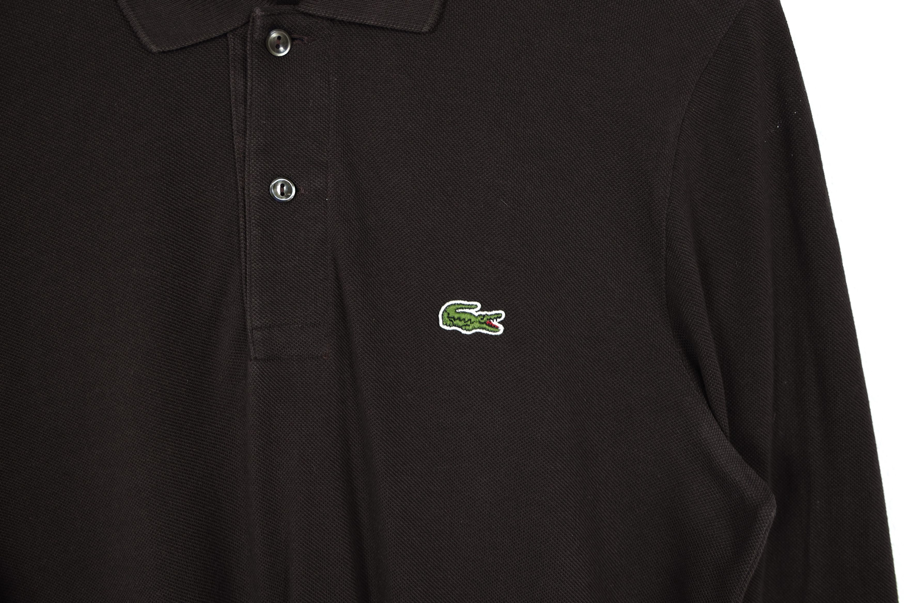 Lacoste × Vintage Vintage Lacoste Croc Logo Rugby Polo Shirt 90s Size US L / EU 52-54 / 3 - 7 Thumbnail