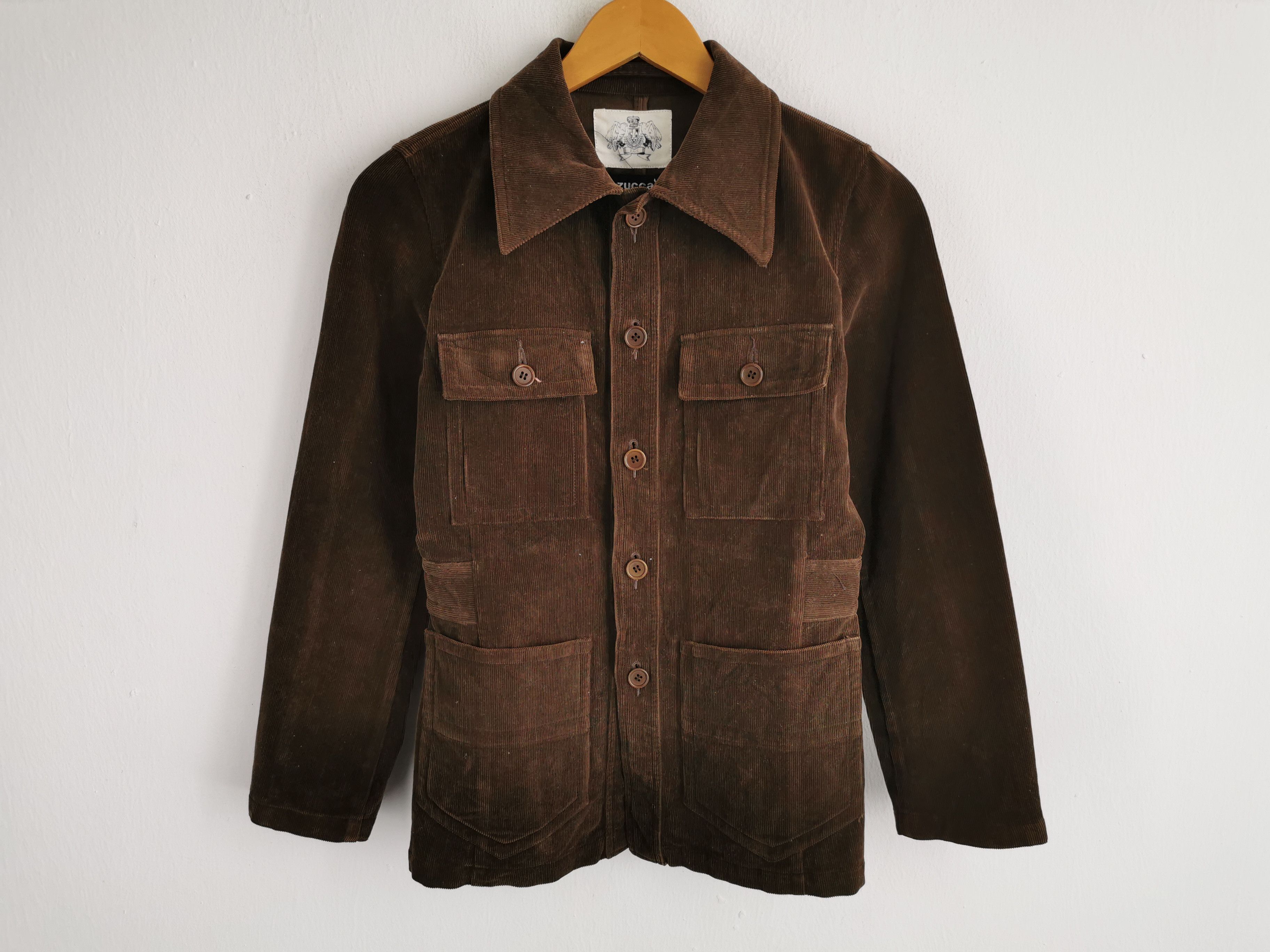 Zucca Zucca Corduroy Jacket Made In Italy Women Size S Size XS / US 0-2 / IT 36-38 - 1 Thumbnail