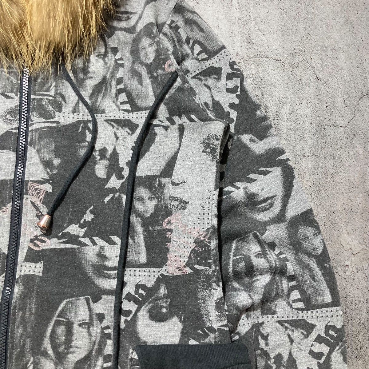 Japanese Brand 2000s Colza Girl Glamorous Aop Ziphoodie Beauty Beast Lgb Size US M / EU 48-50 / 2 - 5 Thumbnail