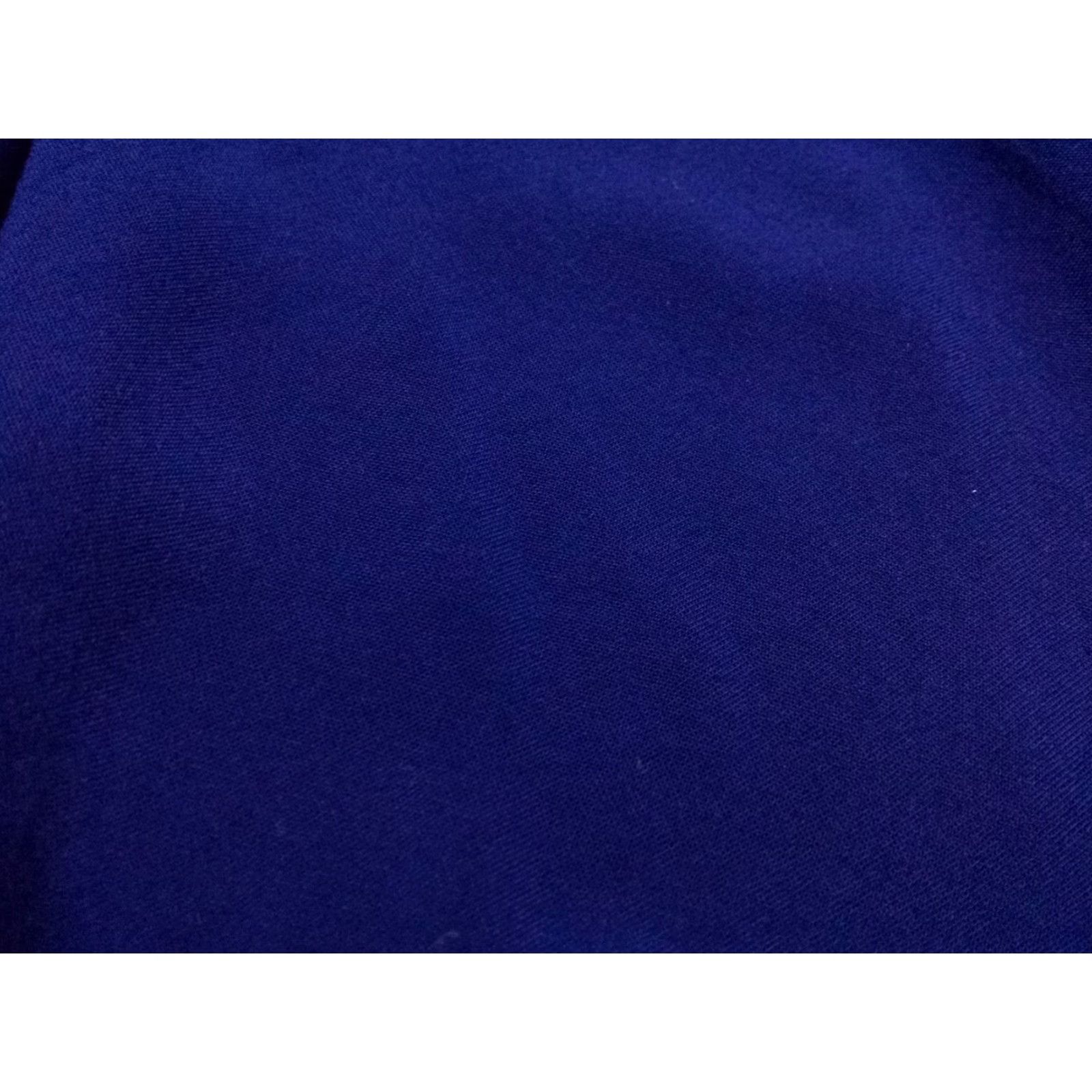 Soft Surroundings Soft Surroundings Shirt Womens Medium Blue V-Neck Long Sleeve Rayon Blouse Size M / US 6-8 / IT 42-44 - 4 Thumbnail