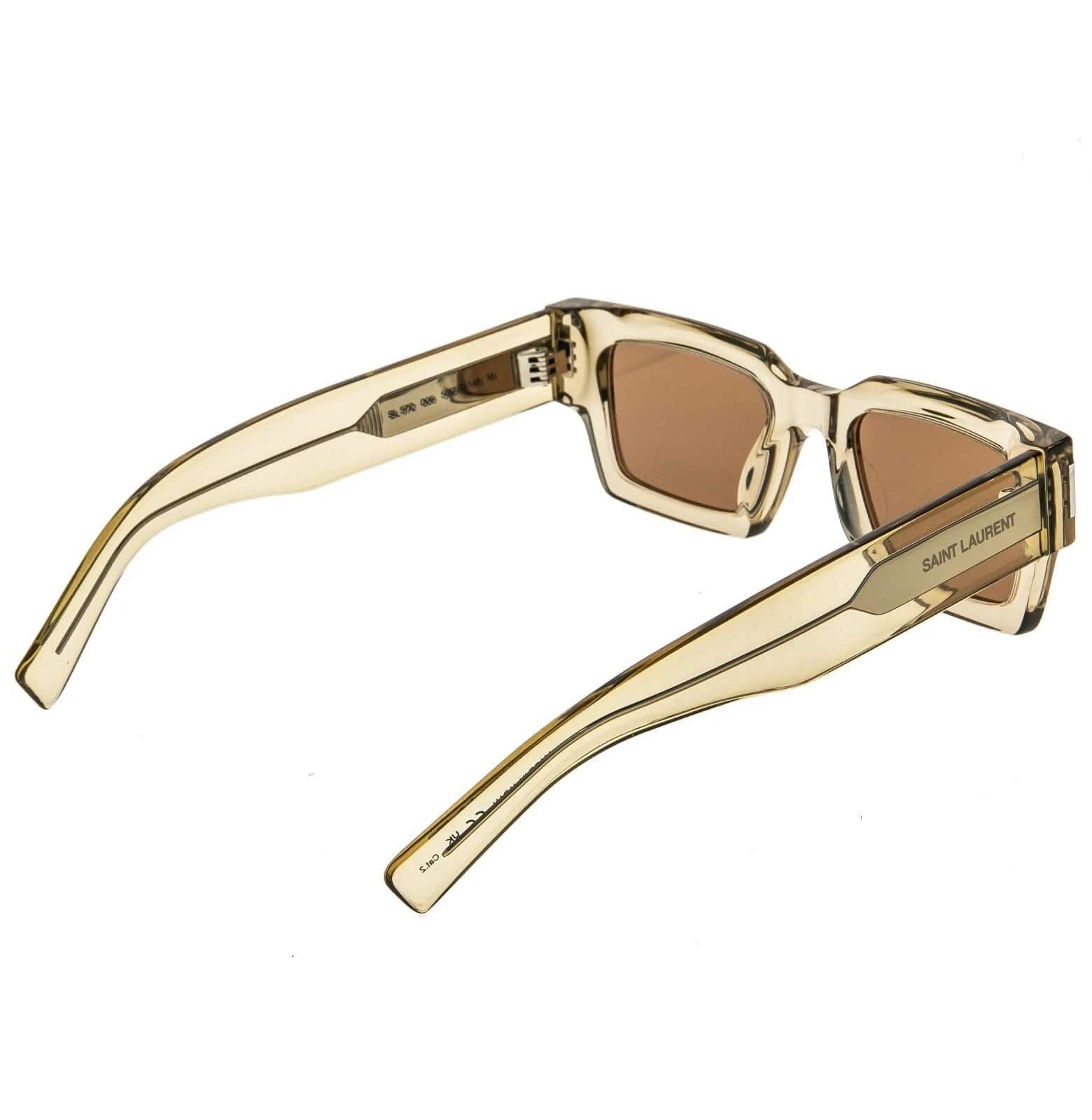 Yves Saint Laurent SAINT LAURENT Naked Wirecore SL 572 SL572 006 Sunglasses Size ONE SIZE - 8 Thumbnail