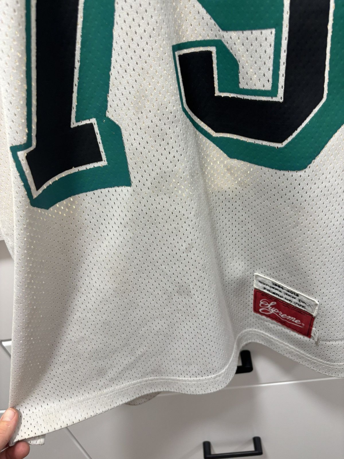 Supreme SUPREME Diamond Rib Football Top White F/W 13 Size US L / EU 52-54 / 3 - 5 Thumbnail