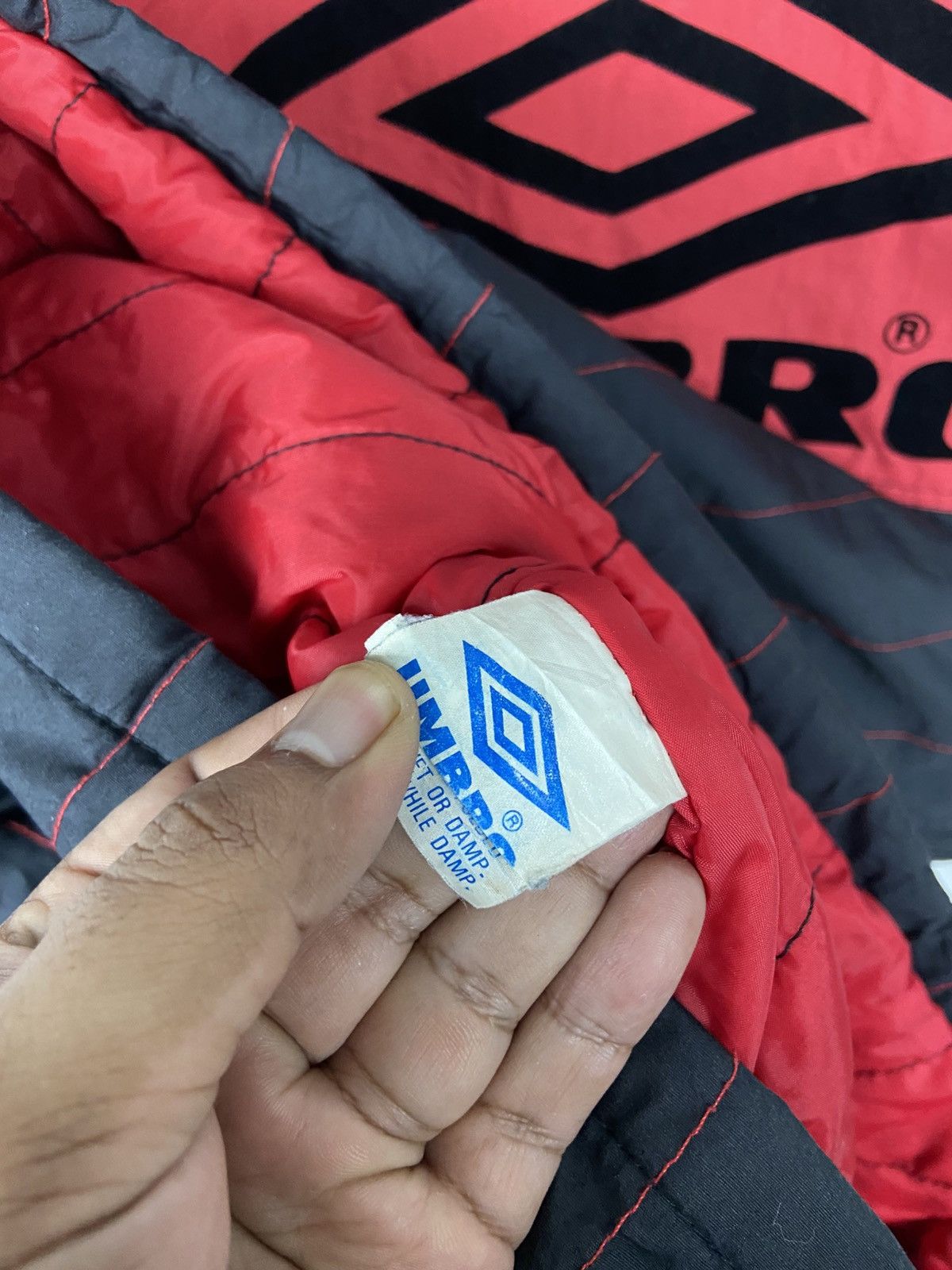 Vintage VINTAGE UMBRO BIG LOGO JACKET Size US XL / EU 56 / 4 - 11 Thumbnail