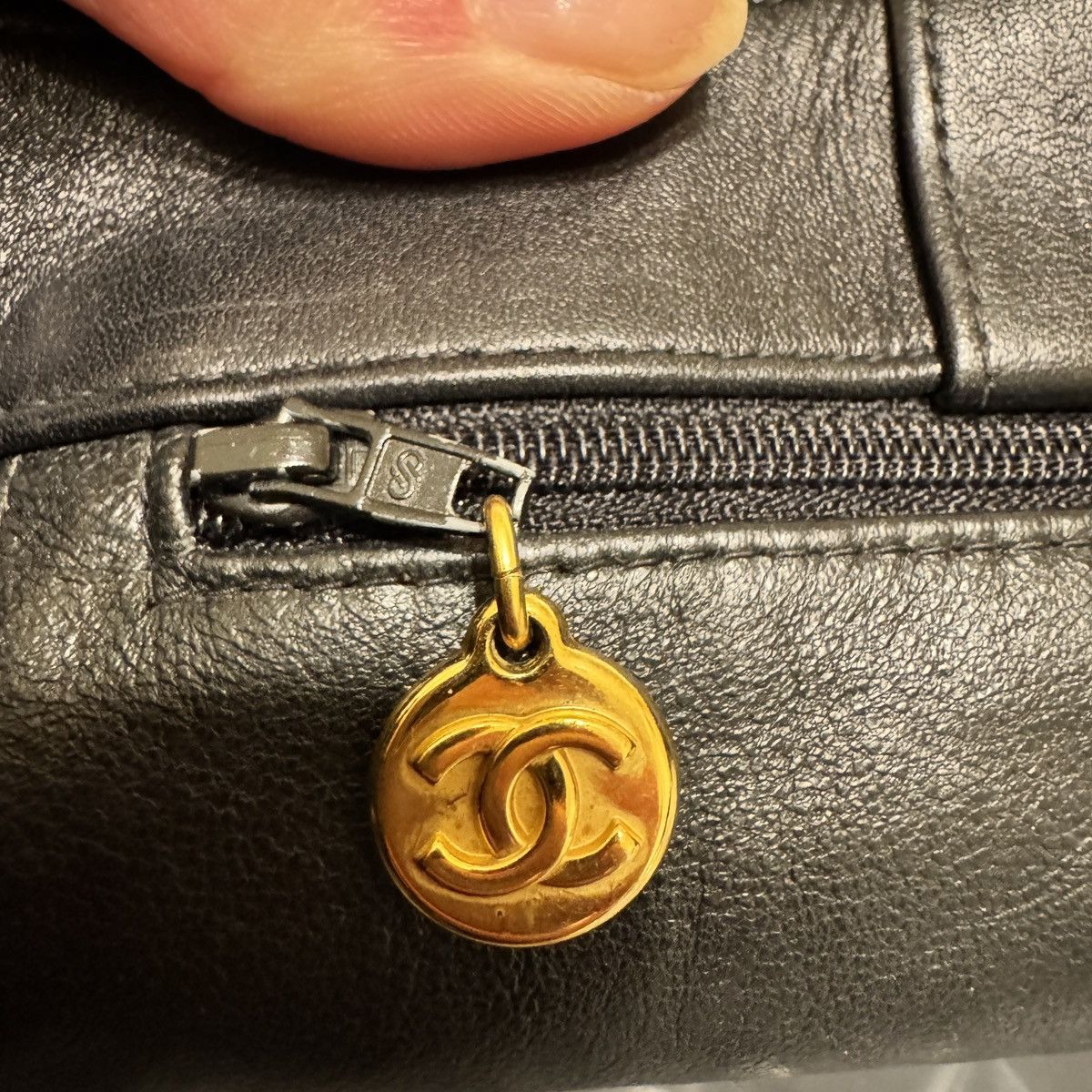 Chanel Chanel CC Chain leather handbag Size ONE SIZE - 8 Thumbnail