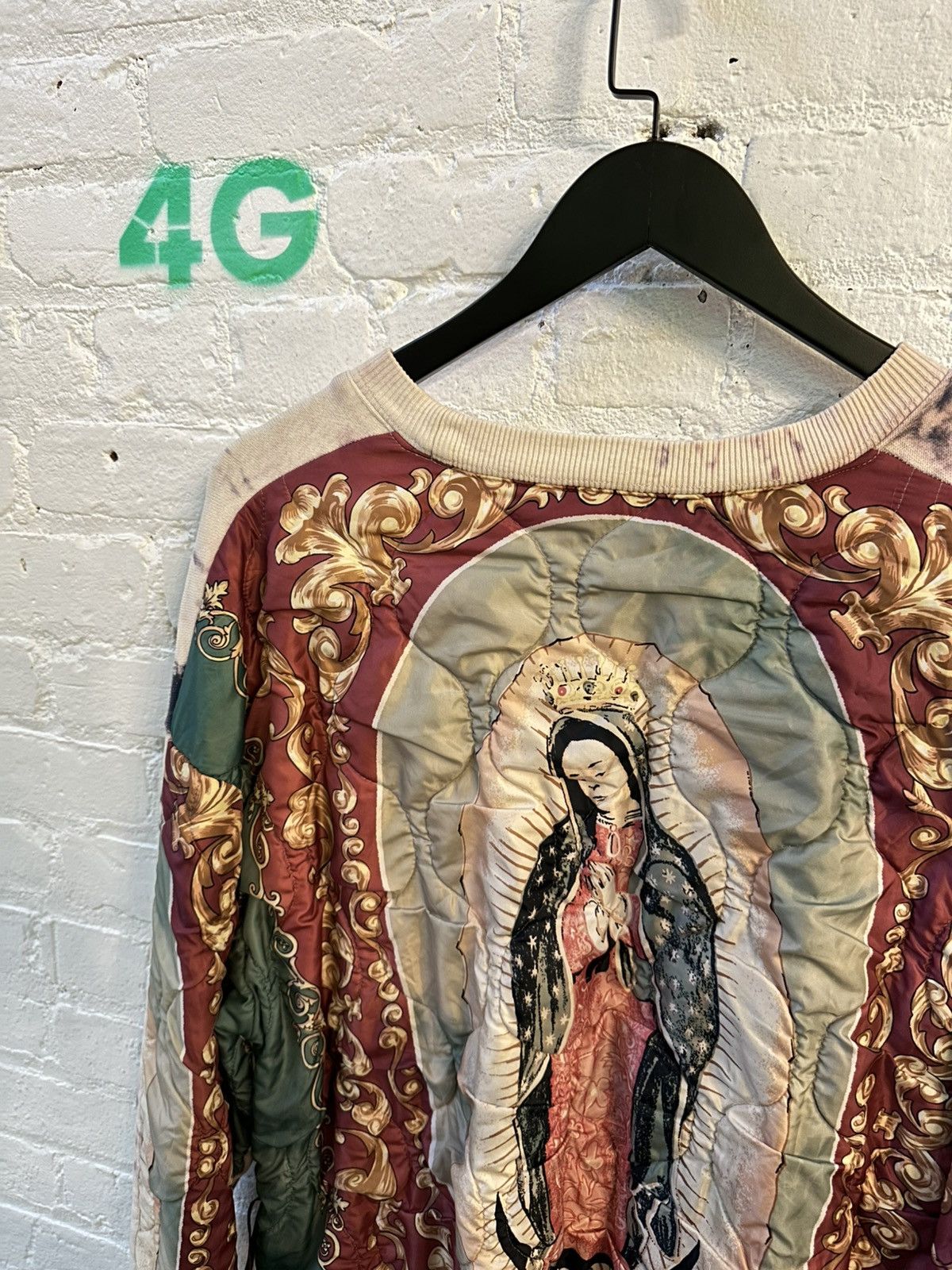 Kapital KAPITAL VIRGIN MARRY TIE-DYE HYBRID CREWNECK Size US M / EU 48-50 / 2 - 3 Thumbnail