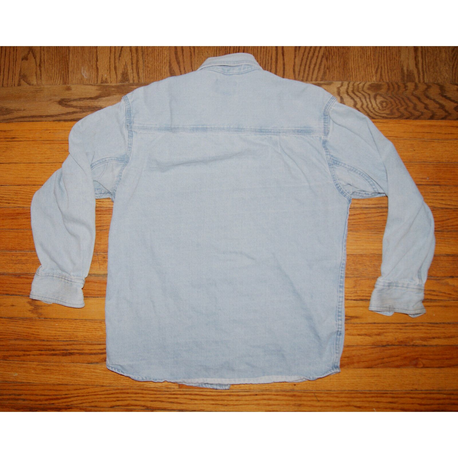 SCHMIDT C E Schmidt Workwear Denim Button Shirt Mens M Jean Jacket Size US M / EU 48-50 / 2 - 4 Thumbnail