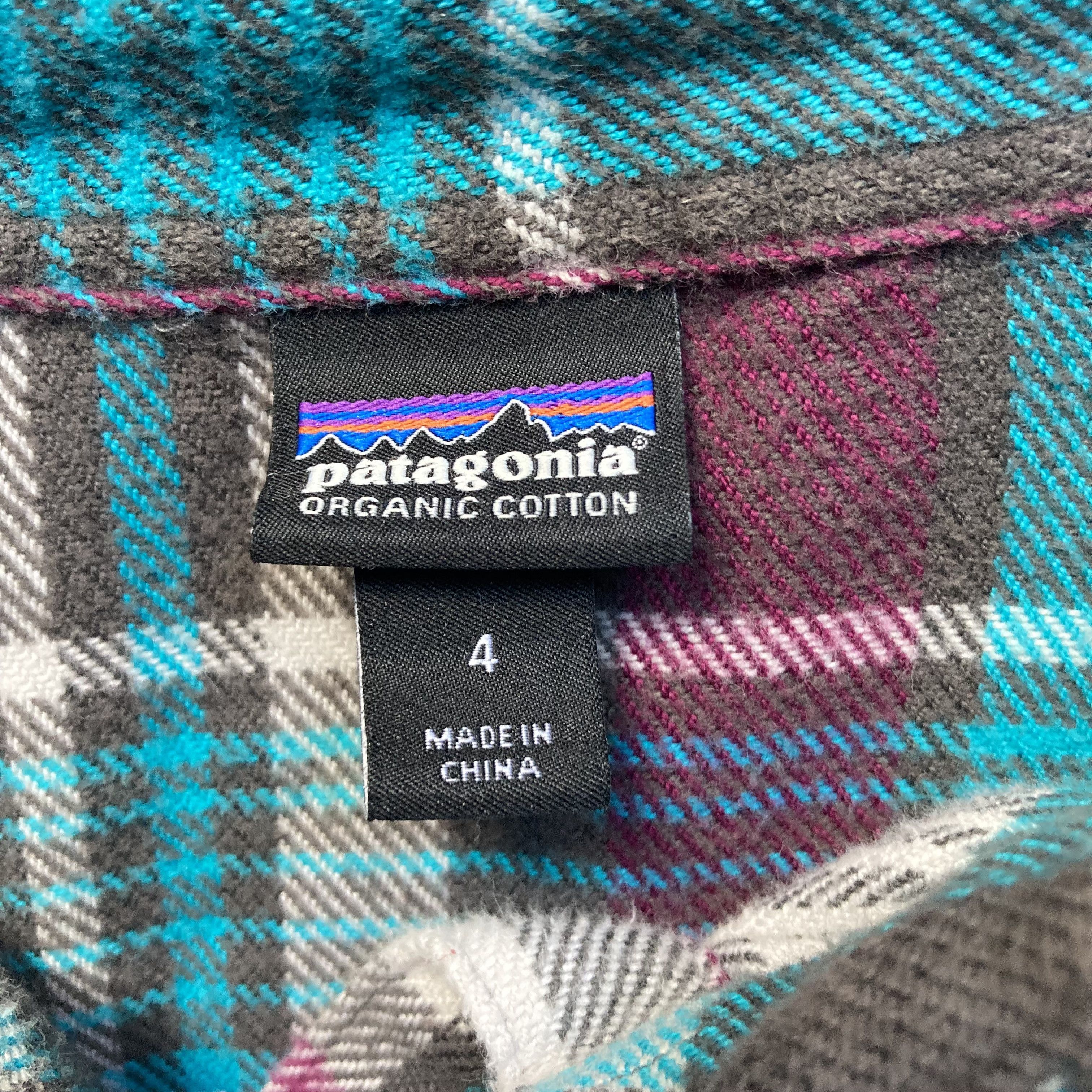 Patagonia Women's Patagonia Plaid Button Up Shirt Size S Blue Purple Size S / US 4 / IT 40 - 3 Thumbnail
