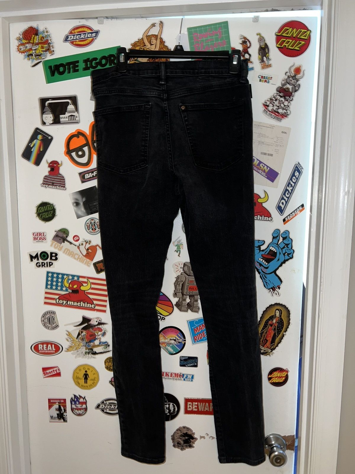 H&M H&M skinny fit distressed jeans Size US 32 / EU 48 - 2 Thumbnail