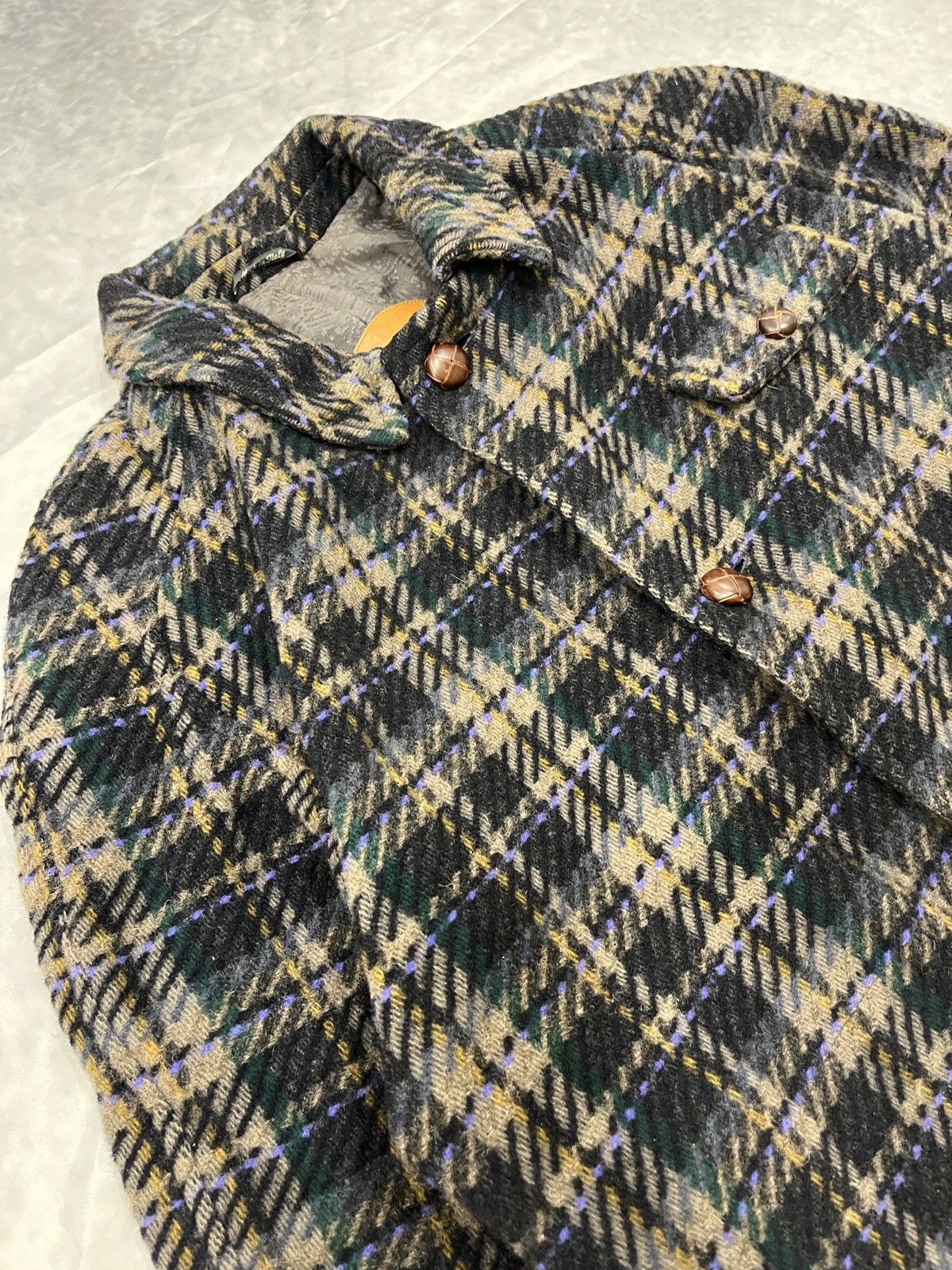 Missoni Missoni Uomo Plaid Wool Jacket Size US XL / EU 56 / 4 - 3 Thumbnail