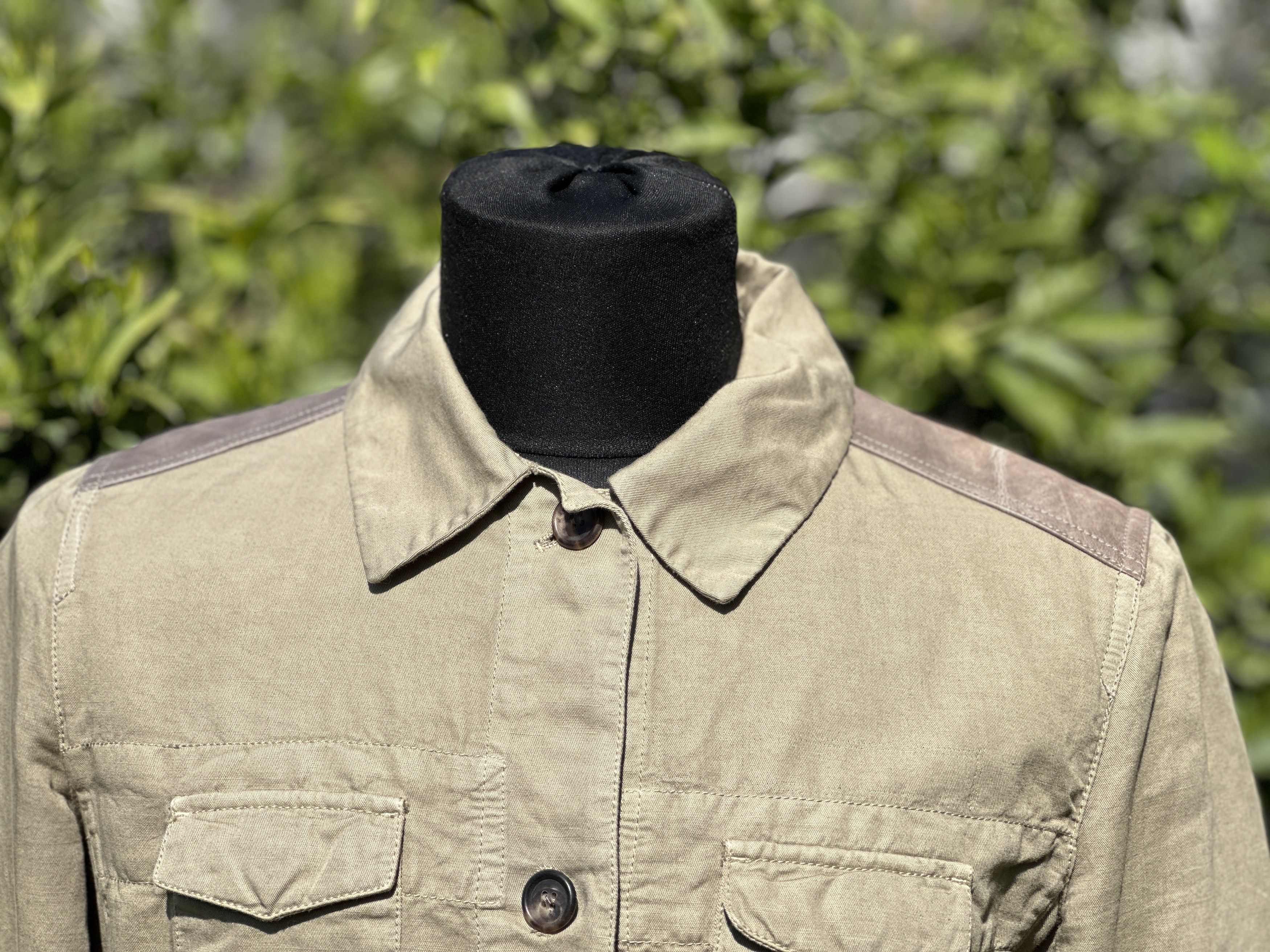 Prada Milano 280775 Bomber Light Leather Size 44 M L