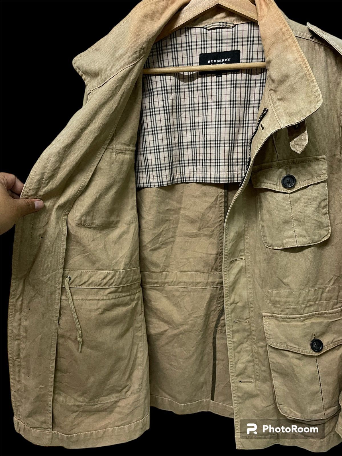 Black Label × Burberry RARE!! VINTAGE BURBERRY BLACK LABEL PARKA JACKET Size US M / EU 48-50 / 2 - 8 Thumbnail