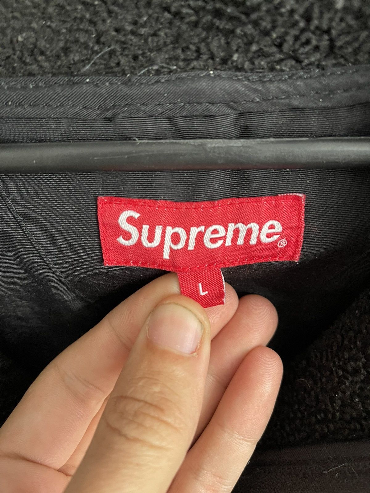 Supreme Supreme Polartec Fleece Hoodie Pullover Size US L / EU 52-54 / 3 - 12 Thumbnail