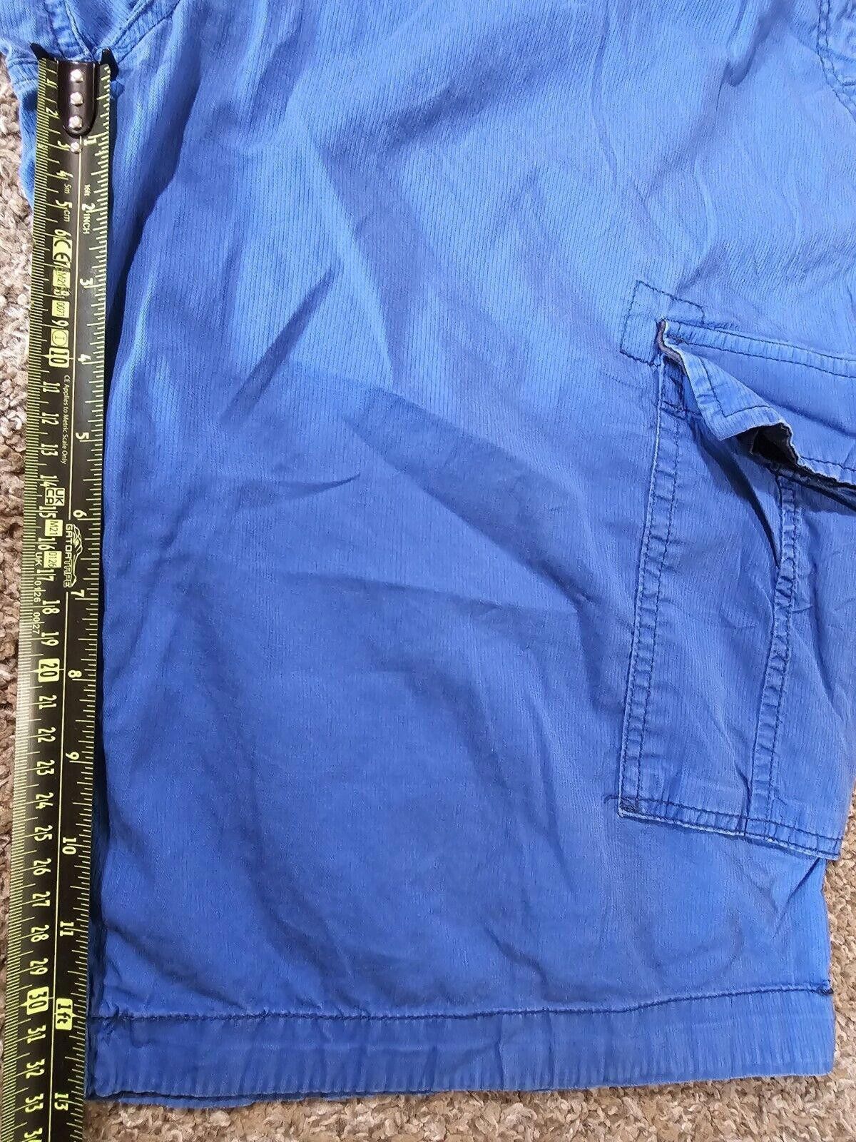 Urban Pipeline Urban Pipeline Cargo Shorts Mens Size 40 Blue Size US 40 / EU 56 - 4 Thumbnail