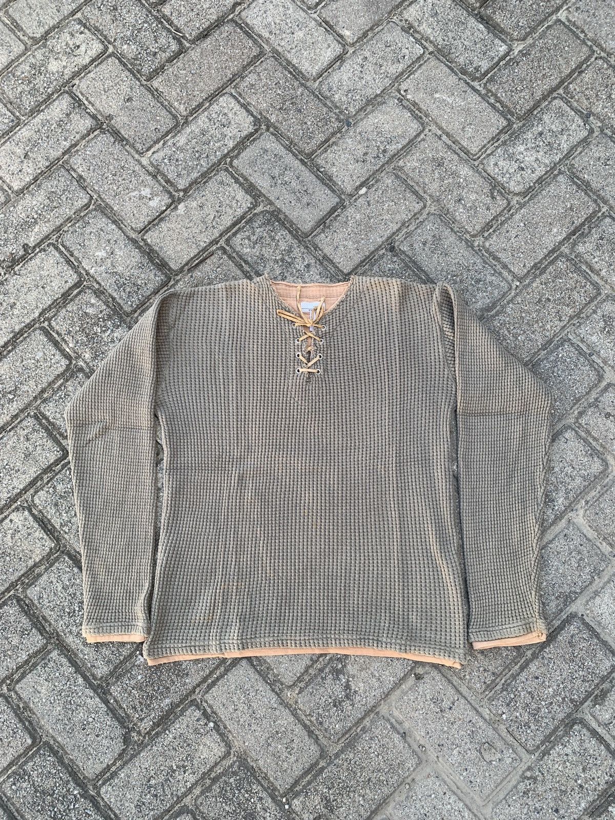 If Six Was Nine Japanese Double Layer StageQuarter laceup longsleve ifsx lgb Size US L / EU 52-54 / 3 - 1 Thumbnail