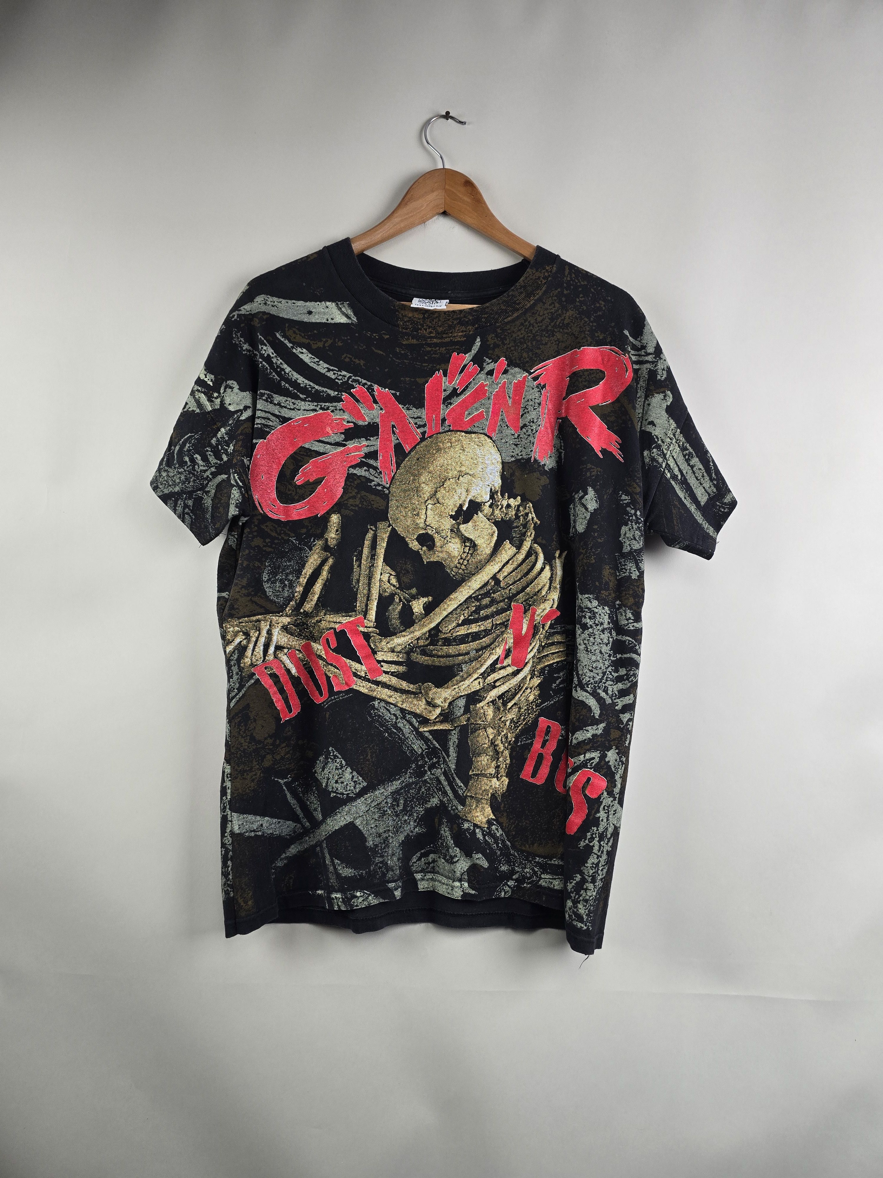Band Tees × Guns N' Roses × Vintage 1992 Guns N Roses Dust N Bones AOP XL 23" 29" Size US XL / EU 56 / 4 - 6 Thumbnail