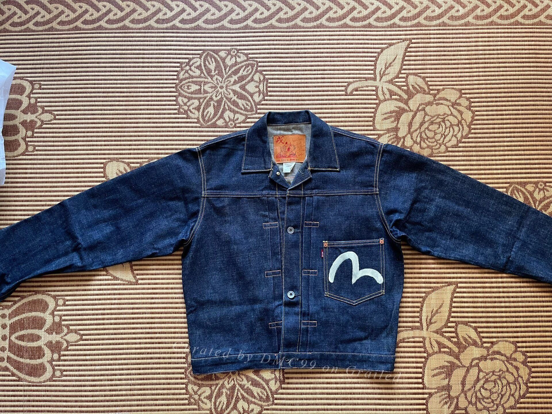 Evisu Evis No2 S506xx Denim Jacket Size US S / EU 44-46 / 1 - 1 Thumbnail