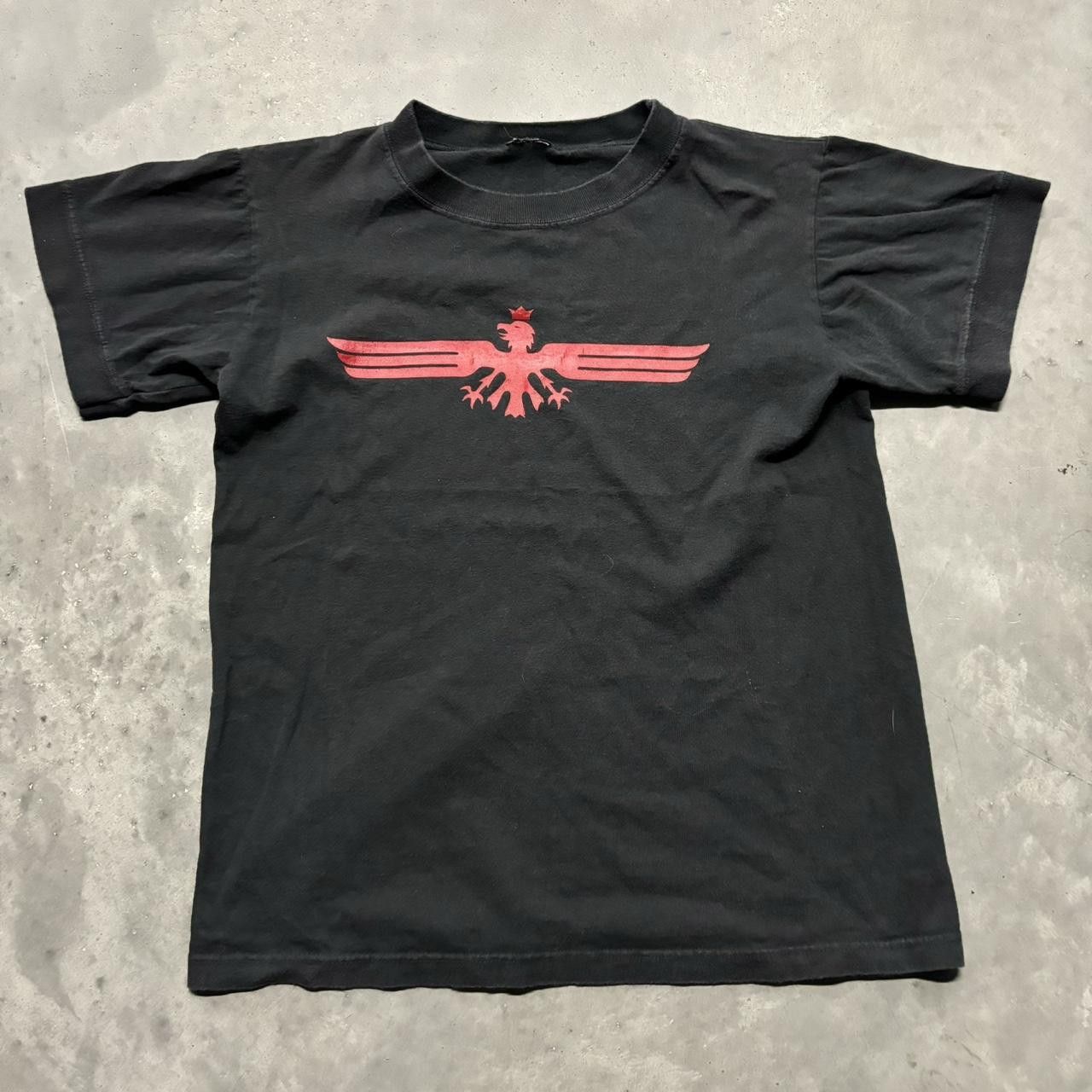 Japanese Brand × Vintage Crazy Vintage Y2K/2000s Grunge Faded Black Skateboards Skater Baby Tee! Size S / US 4 / IT 40 - 1 Thumbnail