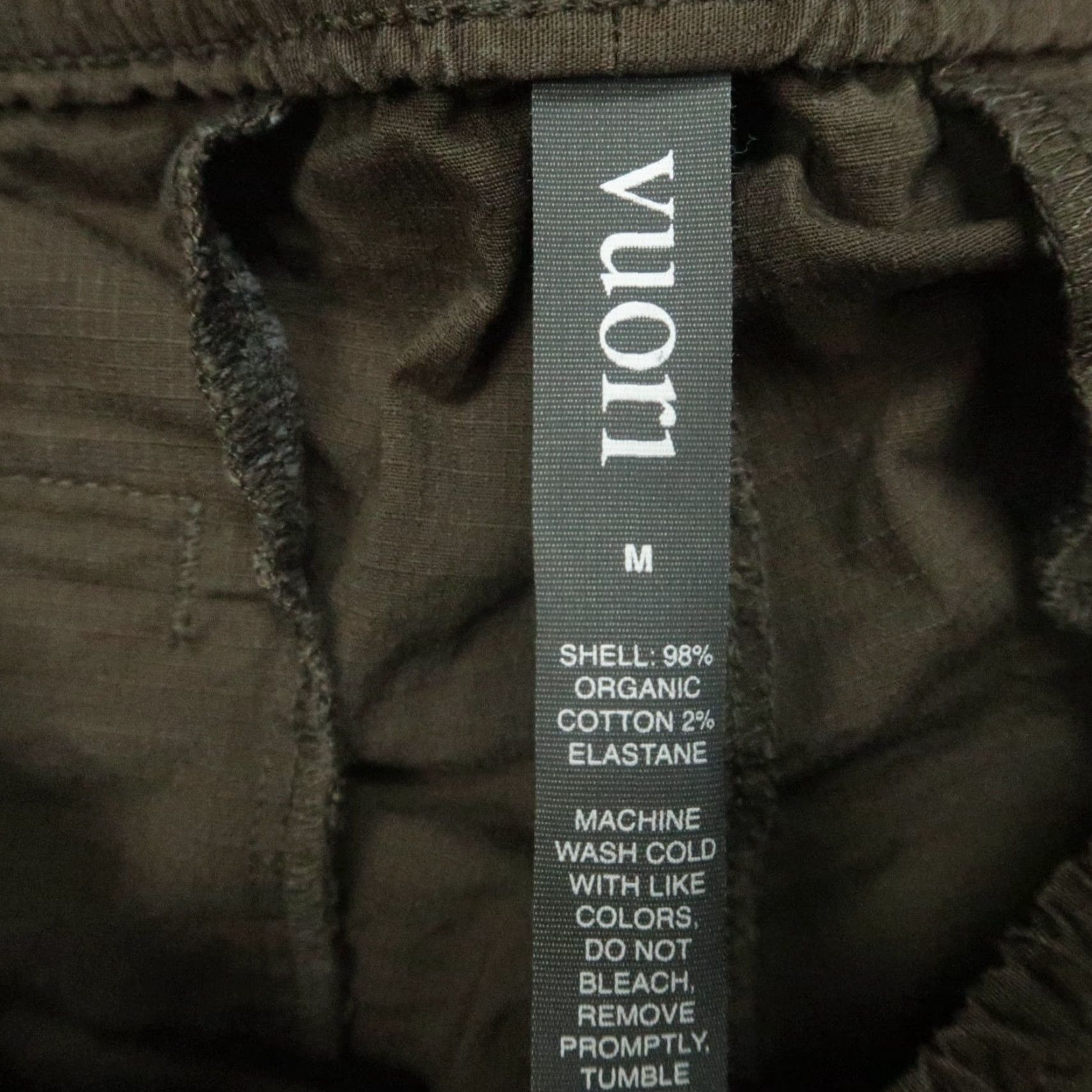 Vuori Vuori Pants Womens Medium Oregano Ripstop Chino Straight Stretch Zip Pocket Size 32" / US 10 / IT 46 - 3 Thumbnail