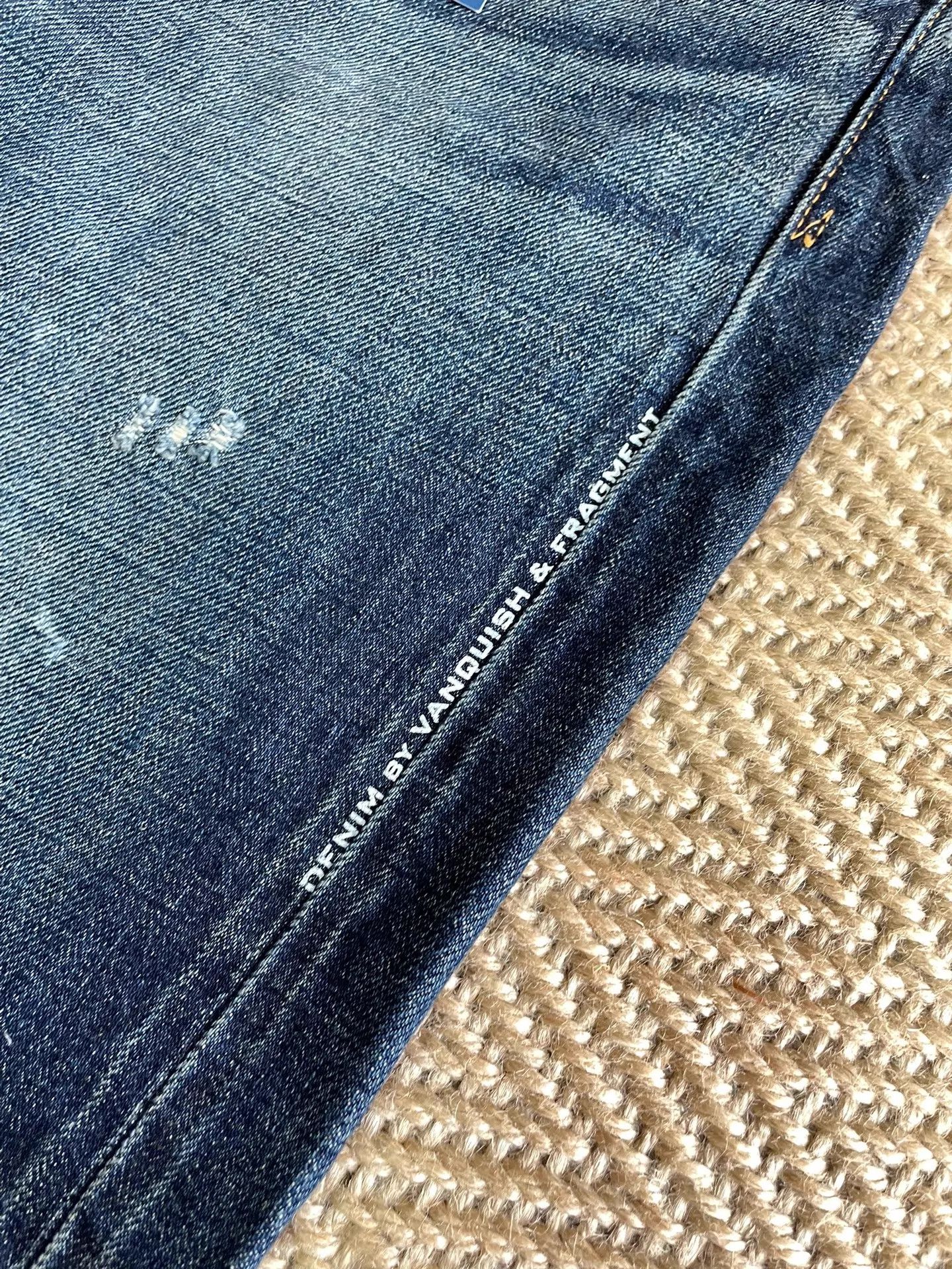 Vanquish VANQUISH & FRAGMENT Lightning Ankle Jeans Distressed W30 New Size US 30 / EU 46 - 5 Thumbnail