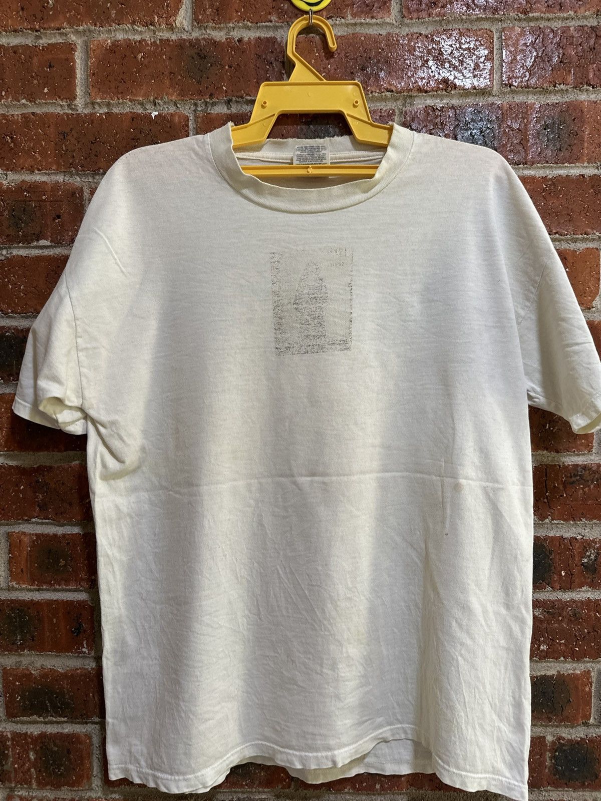 Band Tees Thrashed Vintage Janis Joplin Incident Report Grunge Tee Size US L / EU 52-54 / 3 - 6 Thumbnail