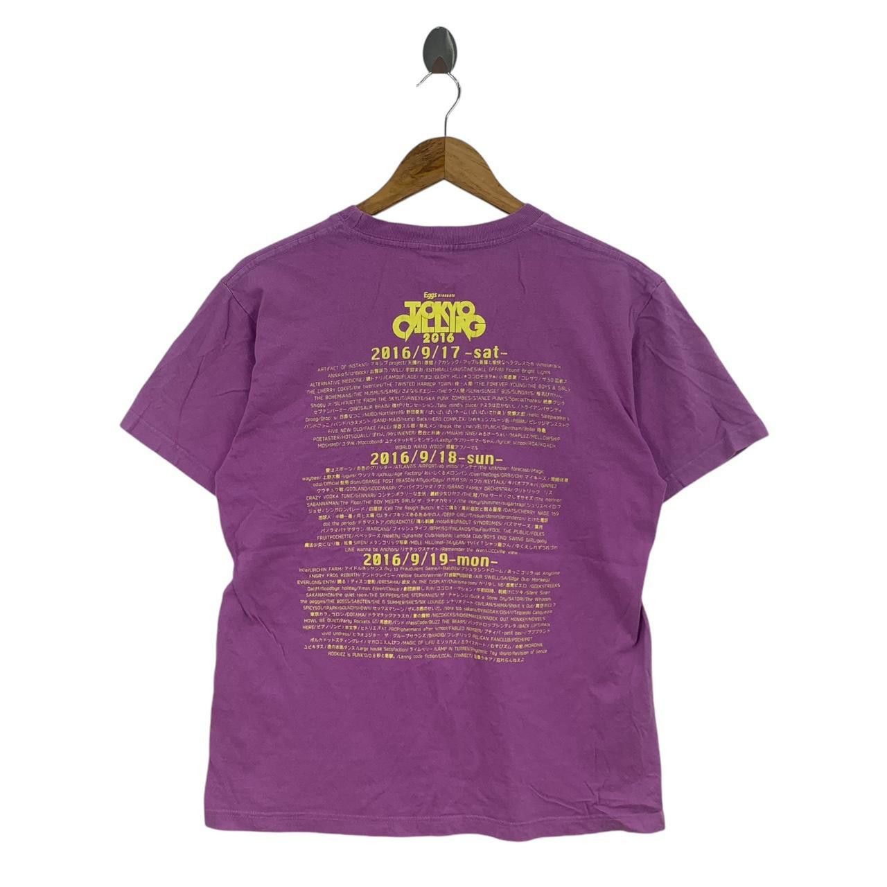 Other TOKYO CALLING 2016 Japan Largest Circuit Fest Tee Shirt Top Size M / US 6-8 / IT 42-44 - 4 Thumbnail