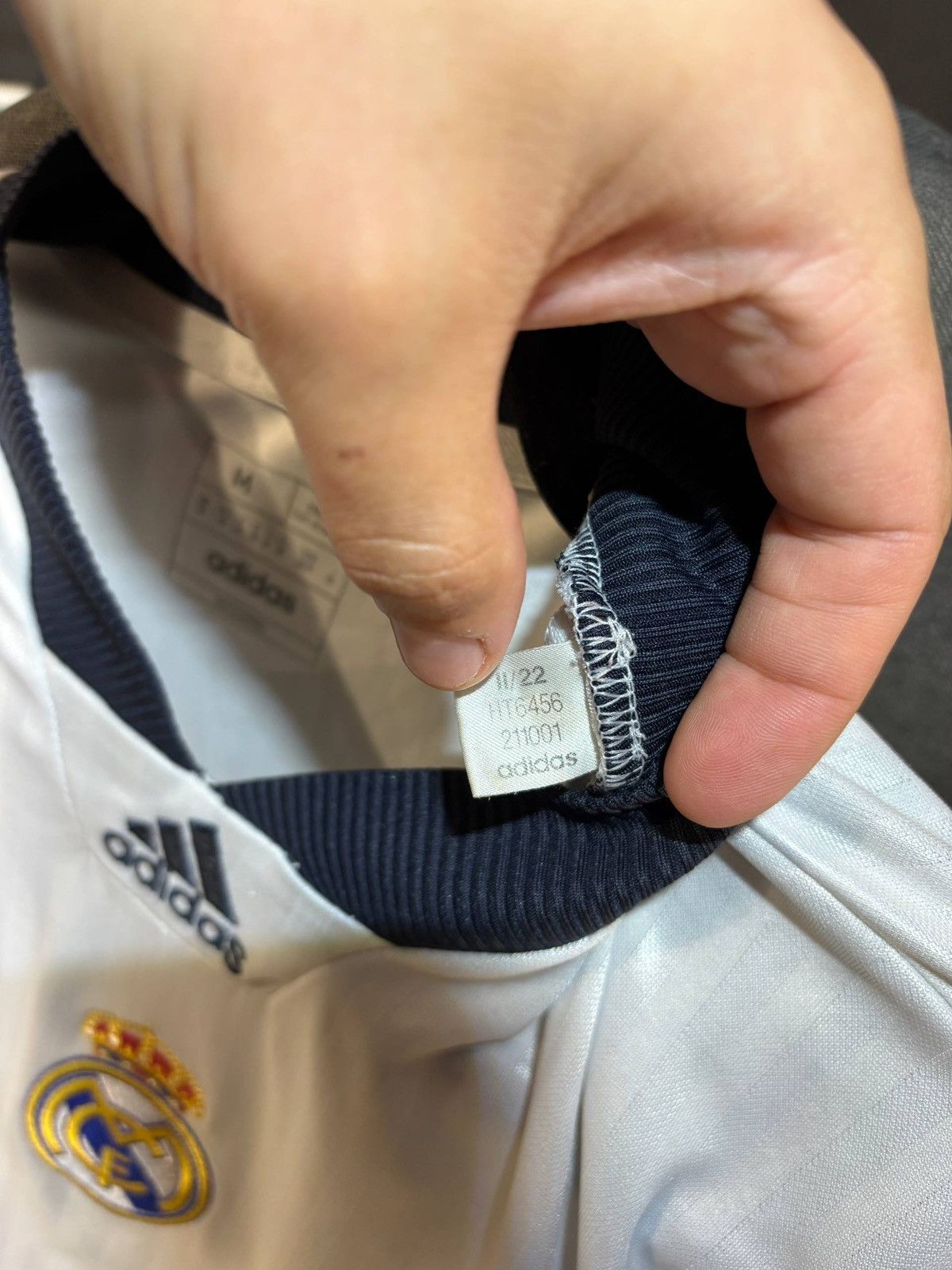 Adidas Adidas Real Madrid Icon Soccer Jersey Size:M Size US M / EU 48-50 / 2 - 5 Thumbnail