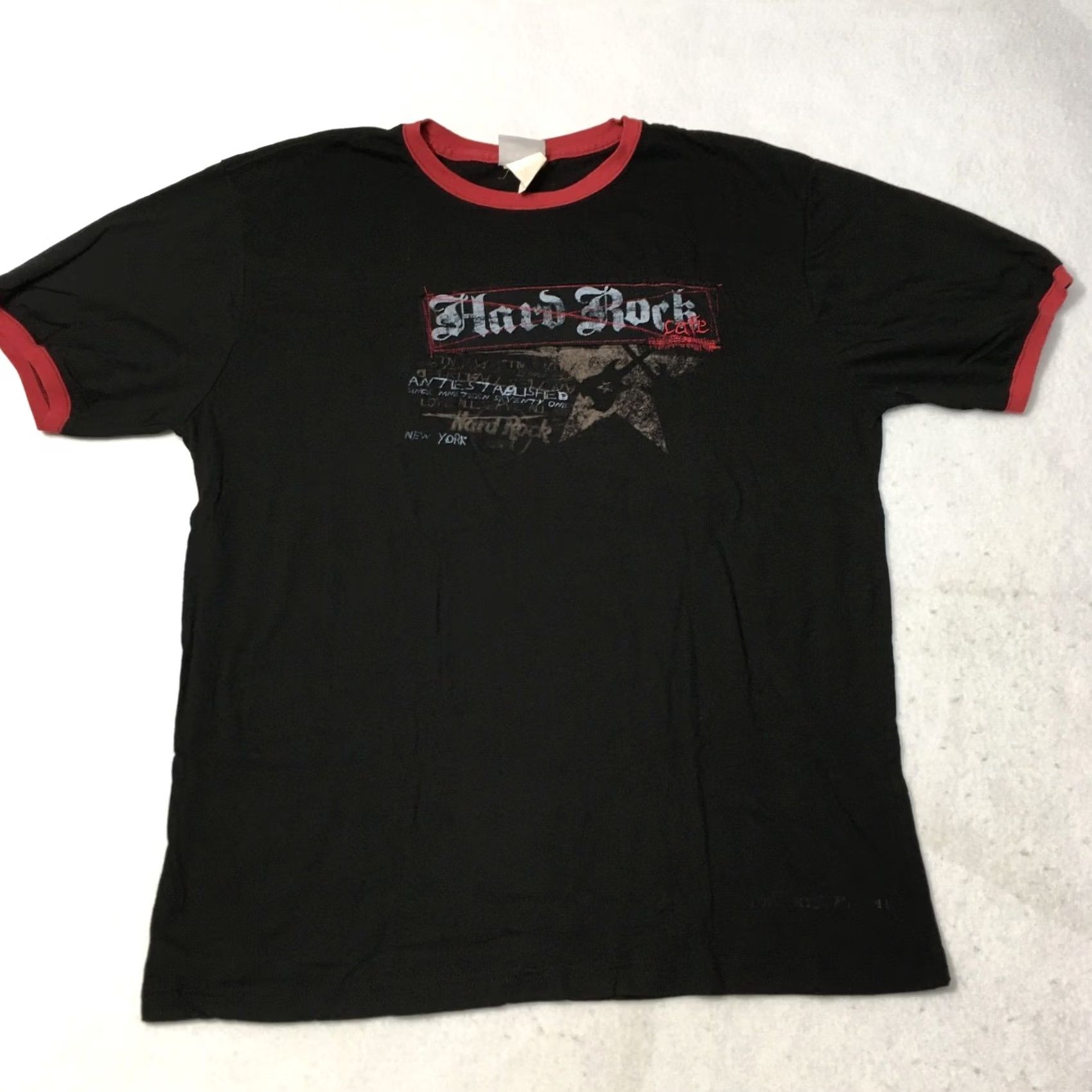 Hard Rock Cafe Hard Rock Cafe New York EMBROIDERED T-Shirt Size XL Size US XL / EU 56 / 4 - 2 Thumbnail