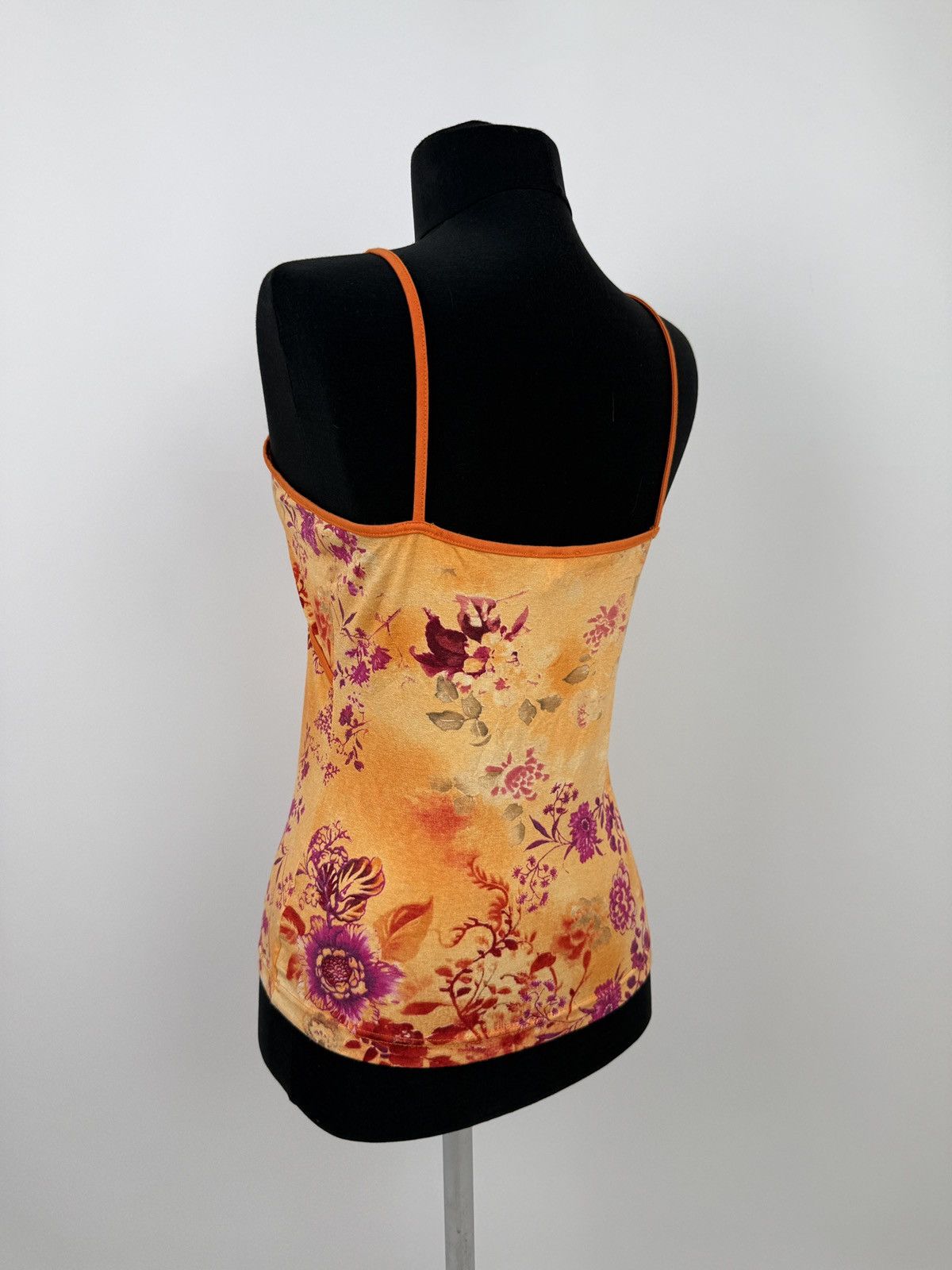 Vintage Y2K Vintage Dolce Vita Viscose Floral Cami Spaghetti Top M Size M / US 6-8 / IT 42-44 - 2 Thumbnail