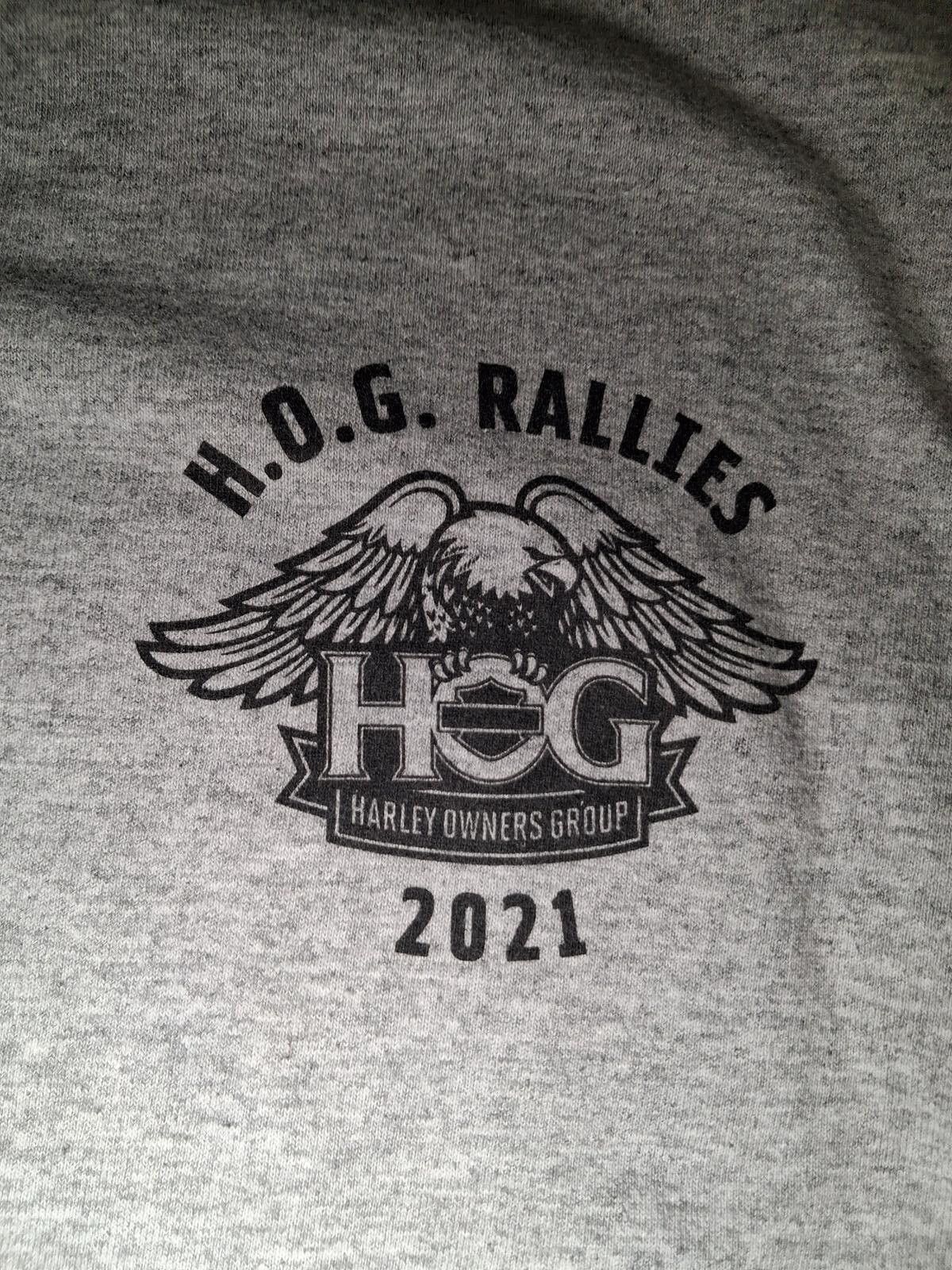 Harley Davidson Harley Davidson T Shirt XL Gray Cotton Rocky Mountain HOG Size US XL / EU 56 / 4 - 4 Thumbnail