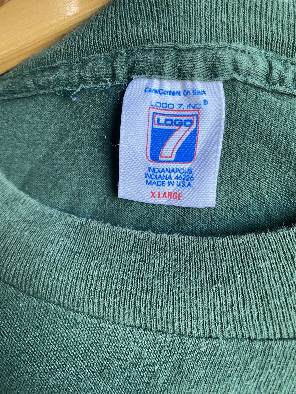 Logo 7 Vintage 1993 Green Bay packers tee Size US XL / EU 56 / 4 - 5 Thumbnail
