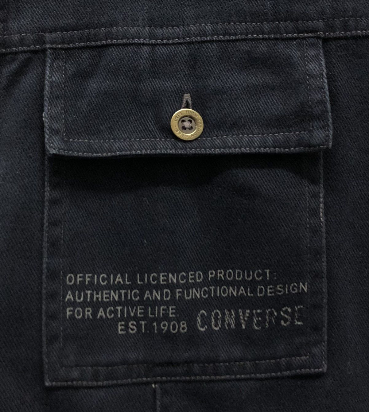 Converse × Vintage Vintage Converse All Star Chuck Taylor Jacket Size US M / EU 48-50 / 2 - 5 Thumbnail