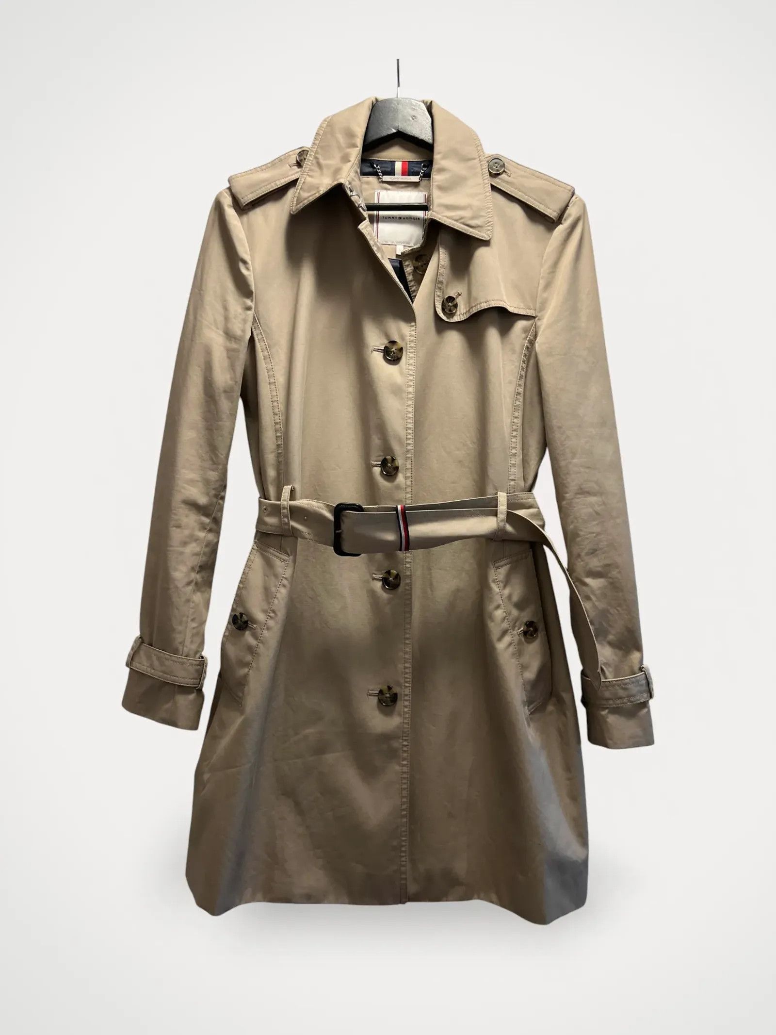 Tommy Hilfiger Tommy Hilfiger Singel breasted Trenchcoat Size L / US 10 / IT 46 - 1 Thumbnail