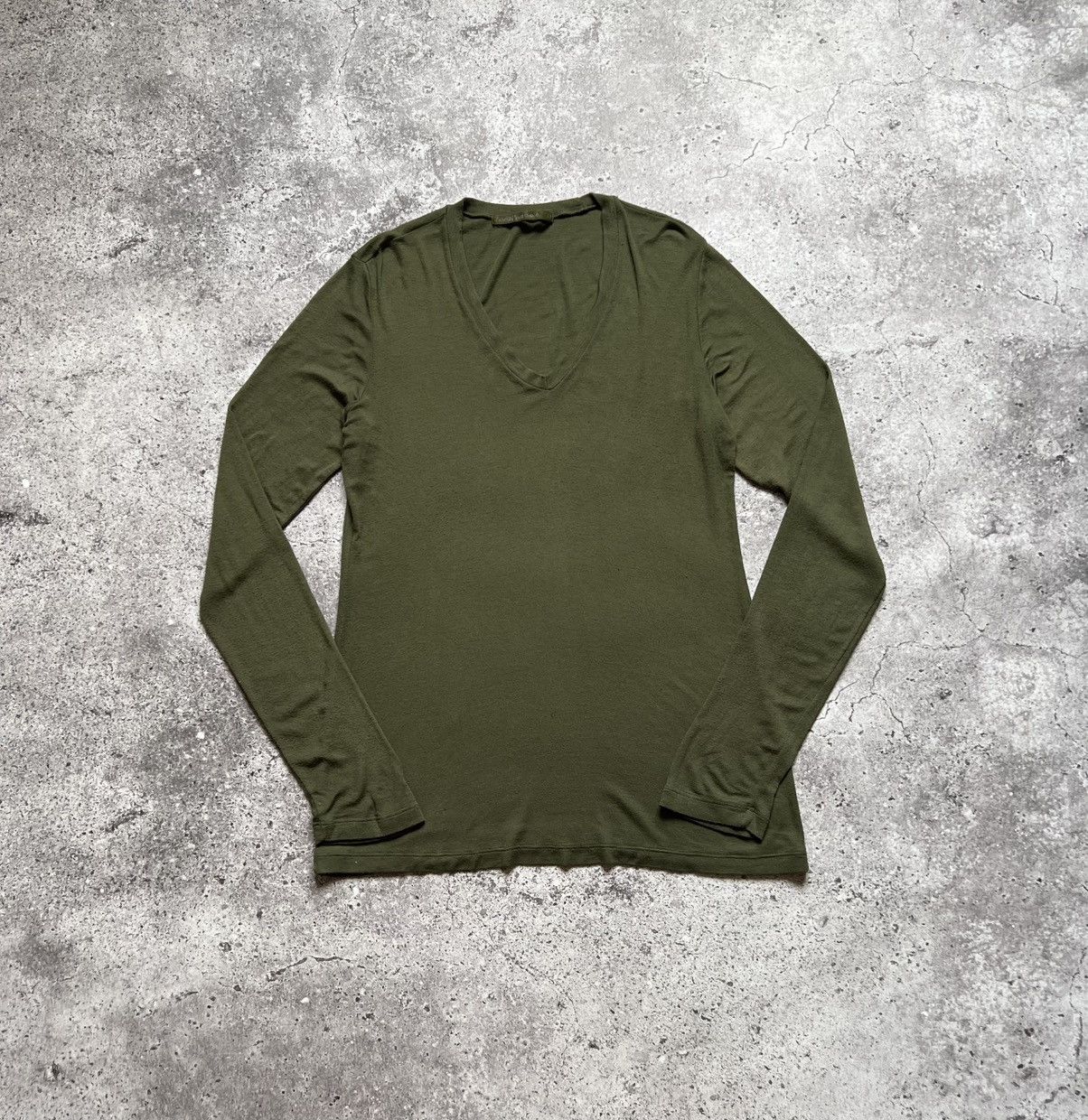 Transit × Transit Uomo Transit Par Such V-neck Sweater Long Sleeve Green Size XS / US 0-2 / IT 36-38 - 1 Thumbnail