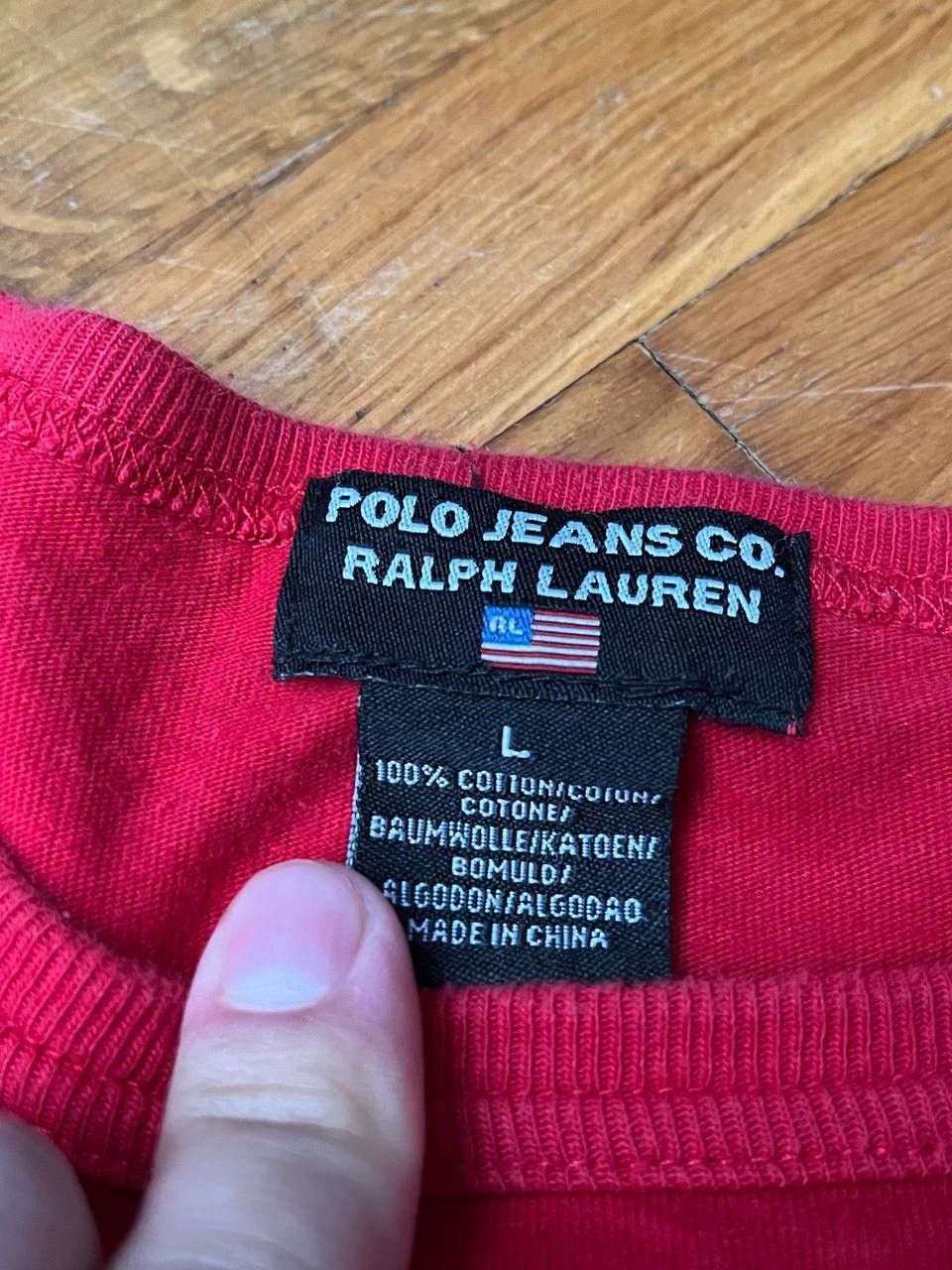 Ralph Lauren Y2K Polo Jeans Ralph Lauren long sleeve tee Size US L / EU 52-54 / 3 - 4 Thumbnail