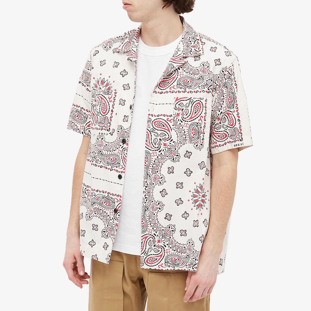 Sacai sacai 22SS Runway Piece Paisley Bandana Hawaii Shirt Size US M / EU 48-50 / 2 - 1 Thumbnail