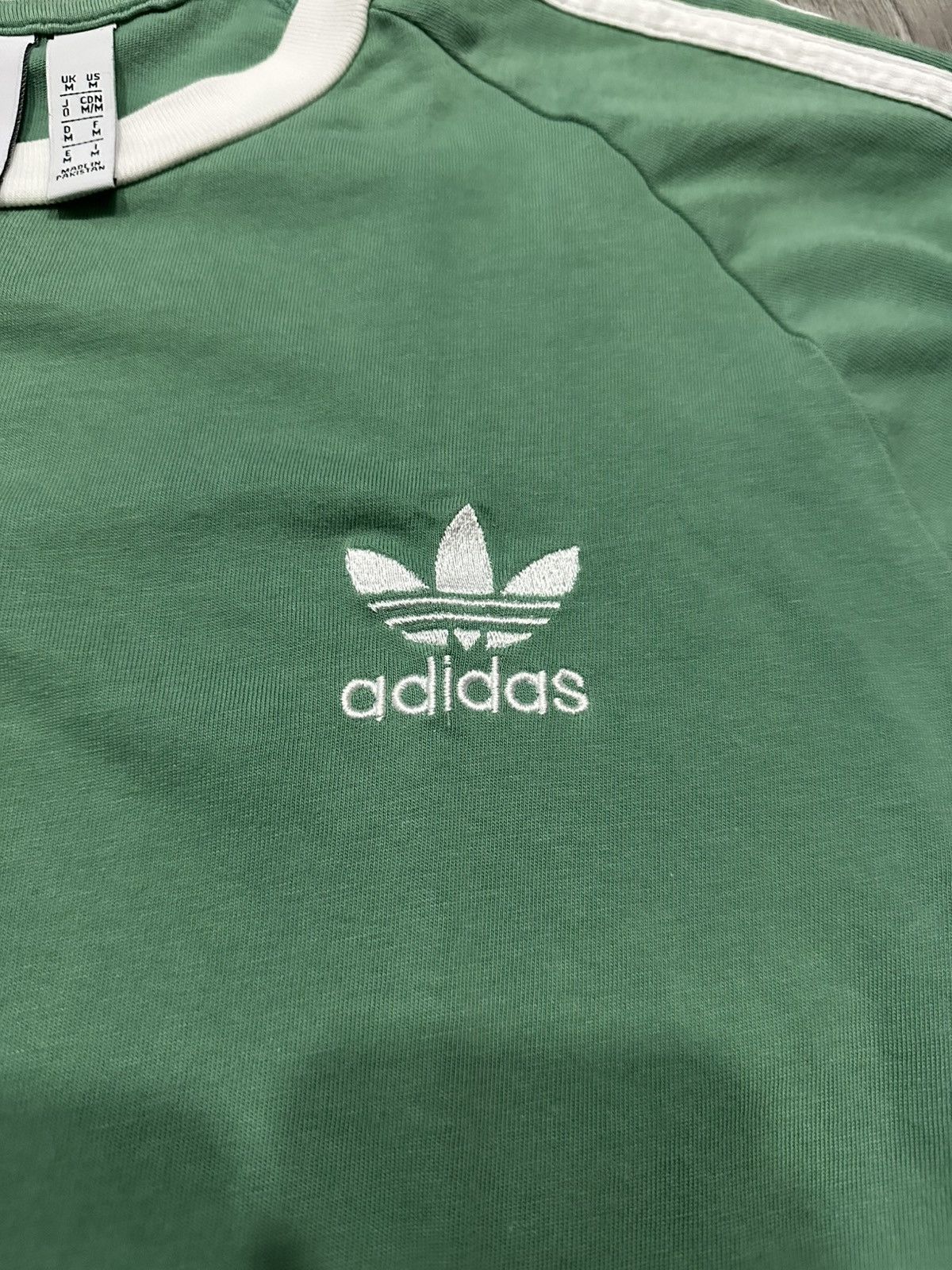 Adidas ADIDAS RINGER TEE GREEN Size US M / EU 48-50 / 2 - 3 Thumbnail