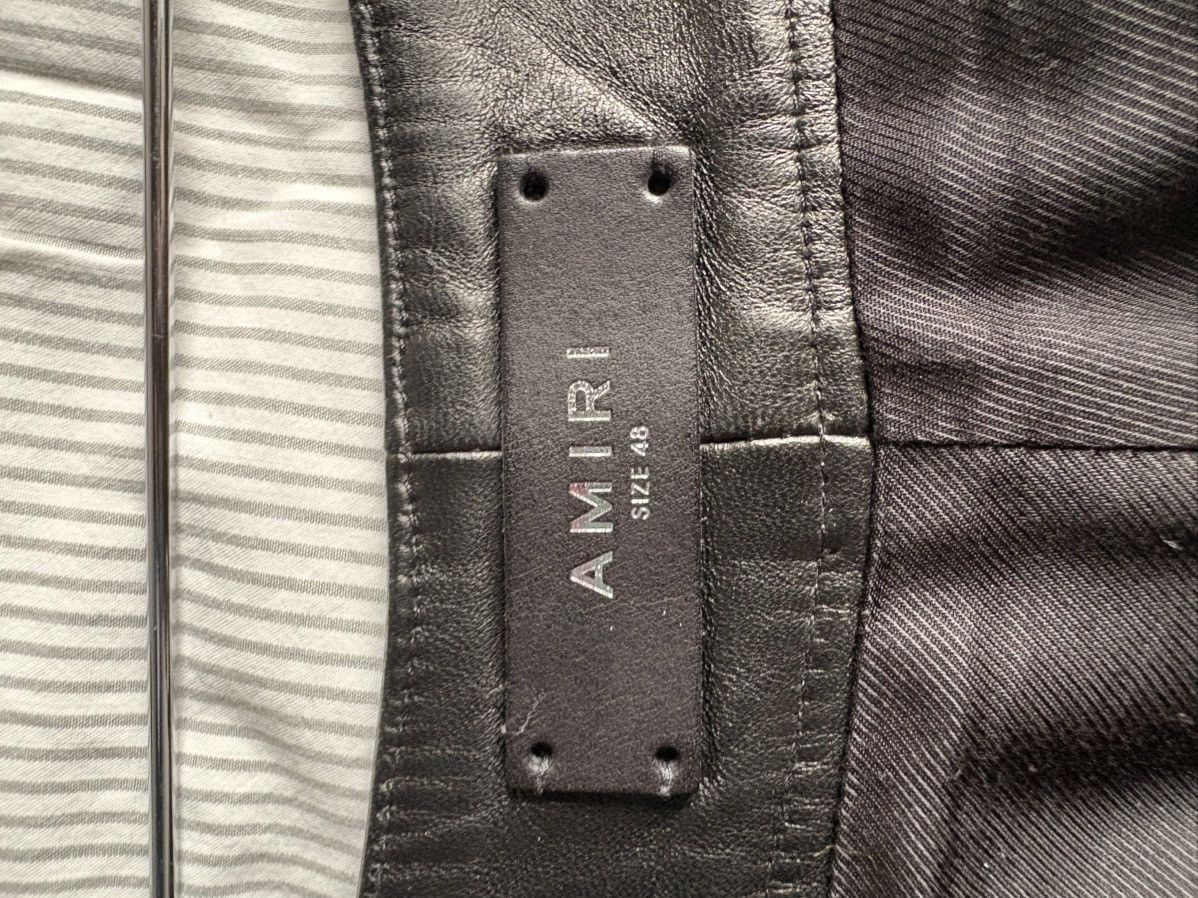 Amiri Amiri leather pants Size US 32 / EU 48 - 4 Thumbnail