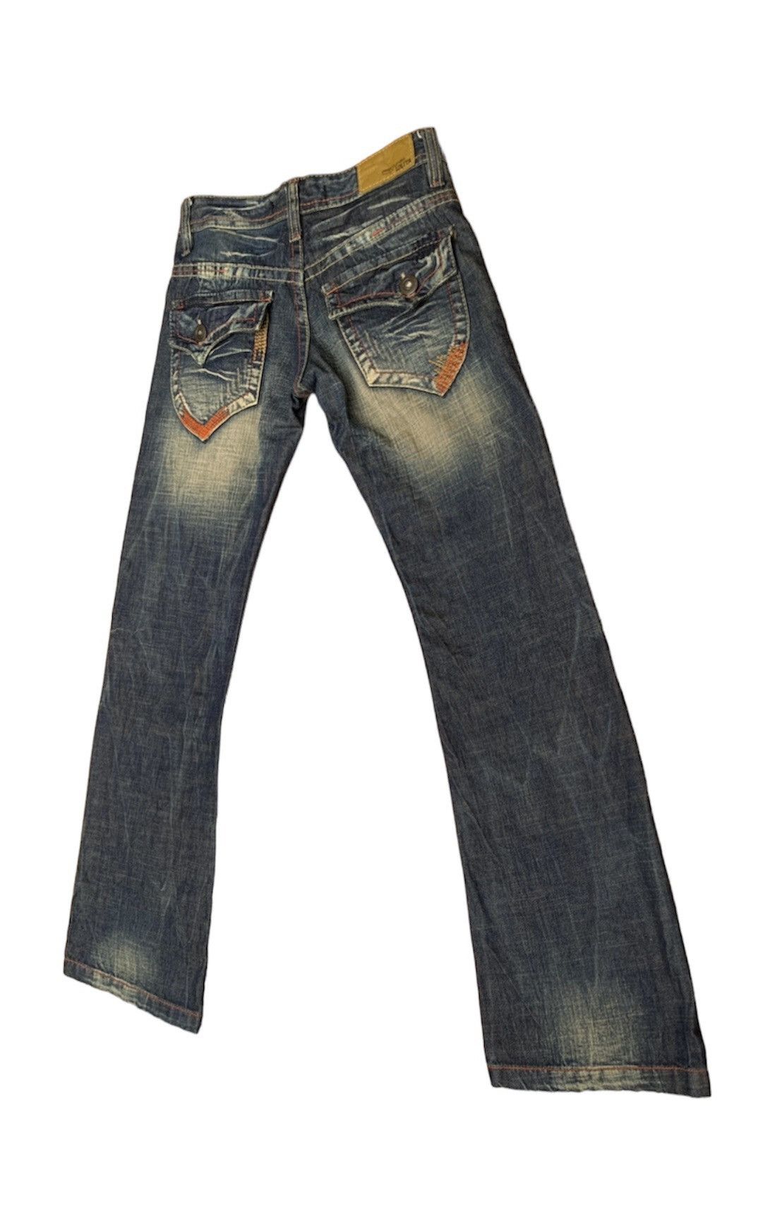 Lolita Jeans Rare.. by concert of the LOLITA’S Flare Denim Jeans Pants Size US 28 / EU 44 - 5 Thumbnail