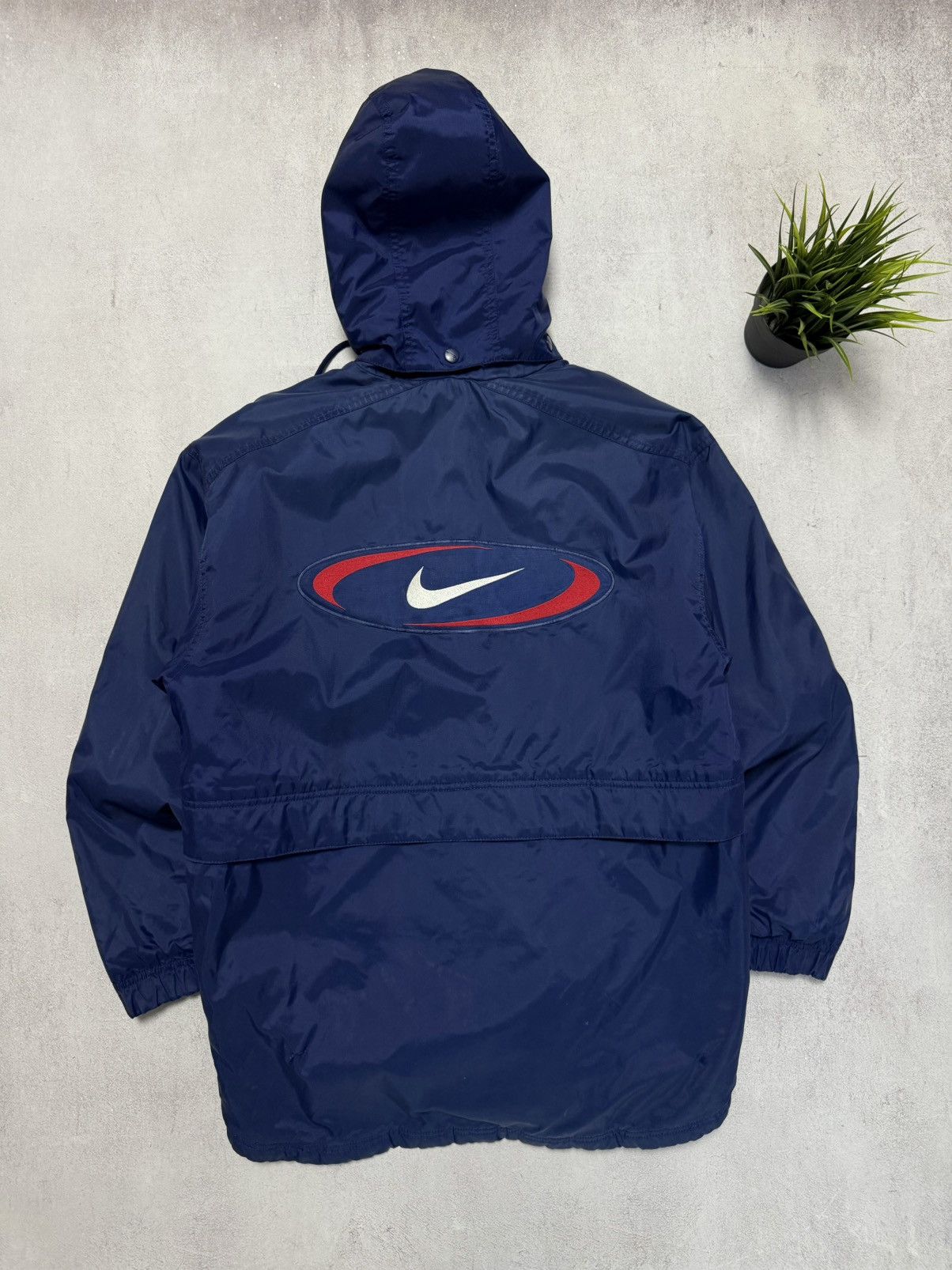 【CRANK】BIG LOGO WIND BREAKER Nike Big Swoosh Windbreaker | eBay