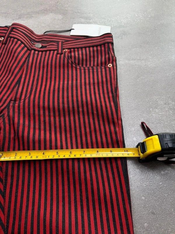 Gucci Gucci jean stripes denim skinny NEW luxury street wear Size US 30 / EU 46 - 11 Thumbnail