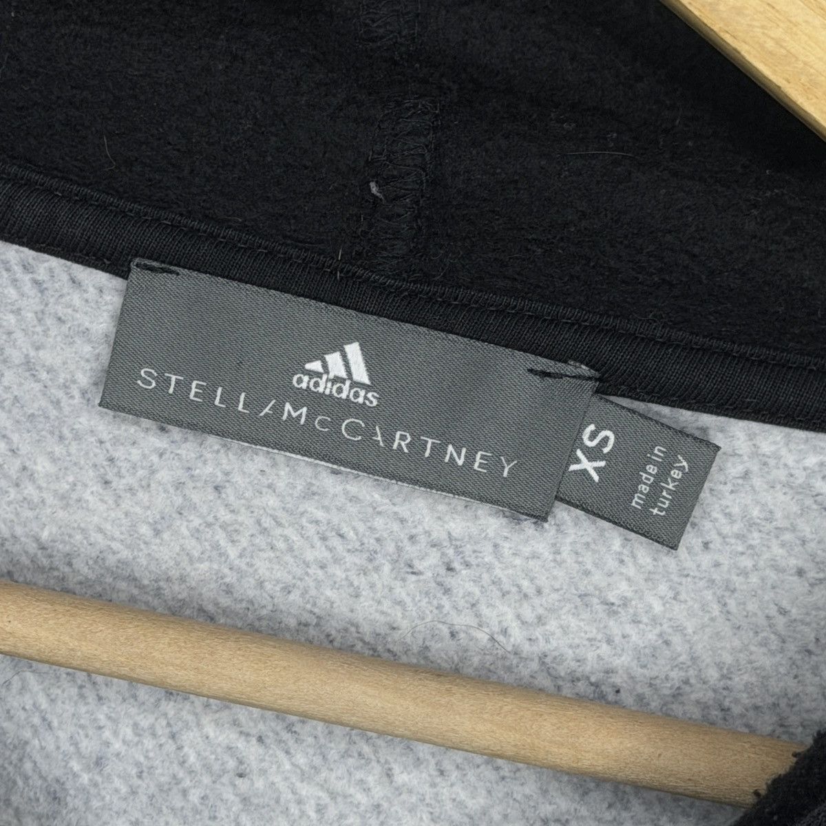 Adidas × Stella McCartney Adidas Stella McCartney Hoodie Boxy Crop Sweatshirt Y2K Size XS / US 0-2 / IT 36-38 - 5 Thumbnail