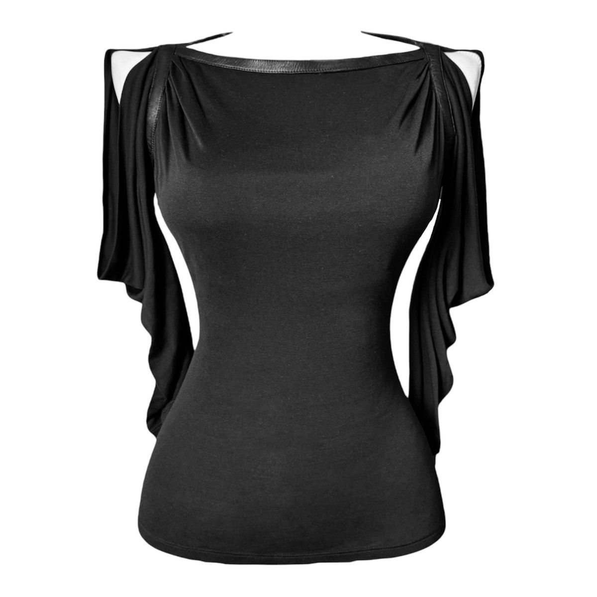 Alexander McQueen Alexander McQueen Draped Blouse 2003 by Alexander McQueen Size S / US 4 / IT 40 - 1 Thumbnail