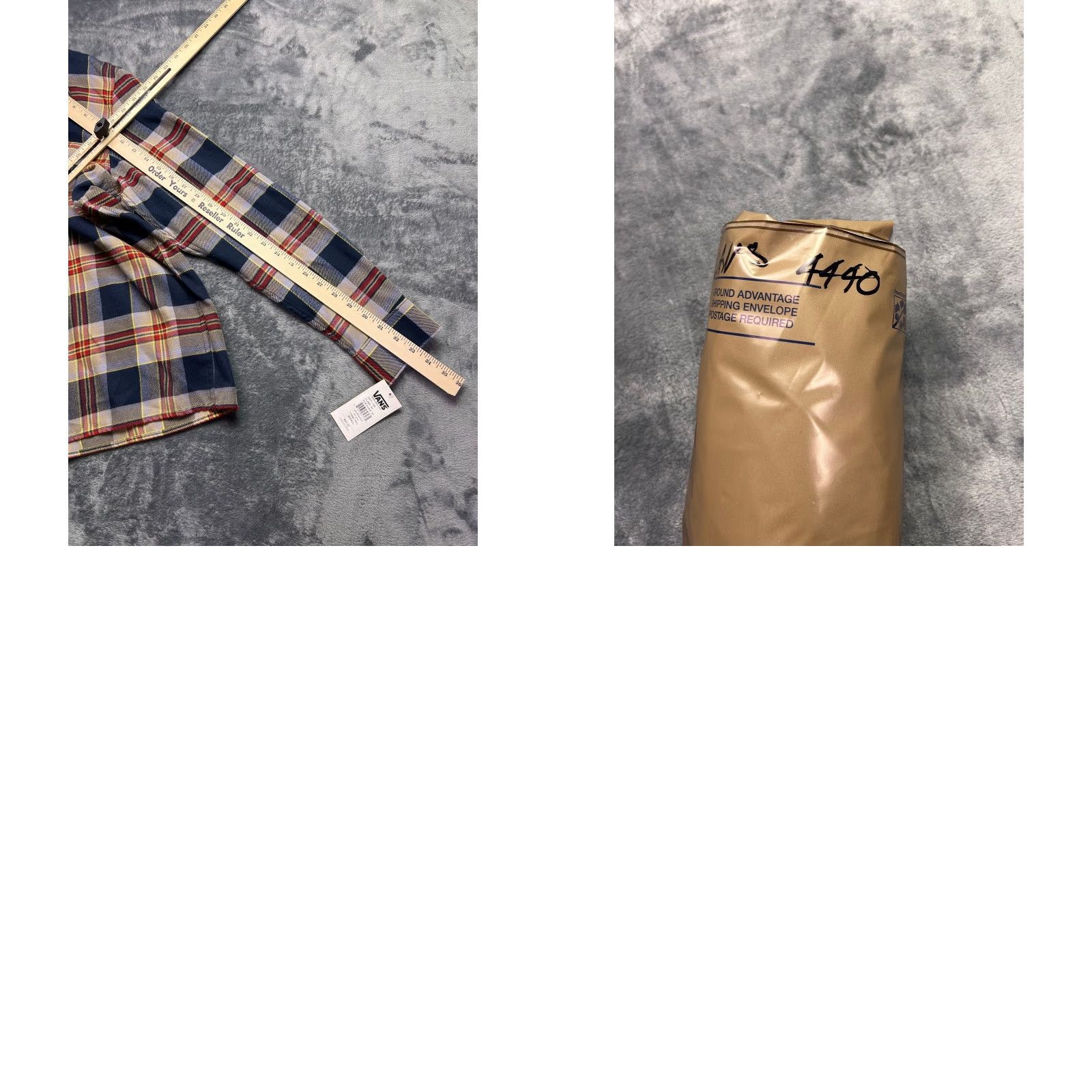 Vans VANS Mens Plaid Flannel Shirt Button-Up Chest Pockets Multicolor Casual Hipster Skateboarding Grunge Fall Winter Spring Small N/A Size US S / EU 44-46 / 1 - 8 Thumbnail