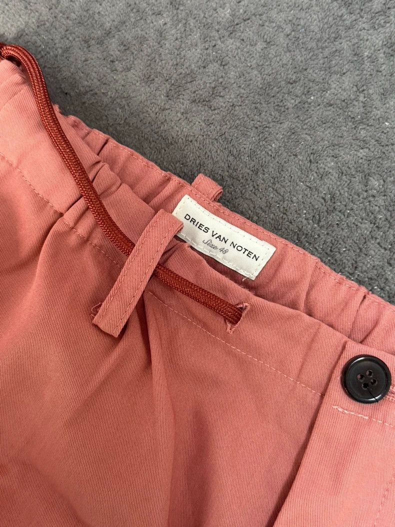 Dries van noten Long pink slacks 2502-Nextarrow