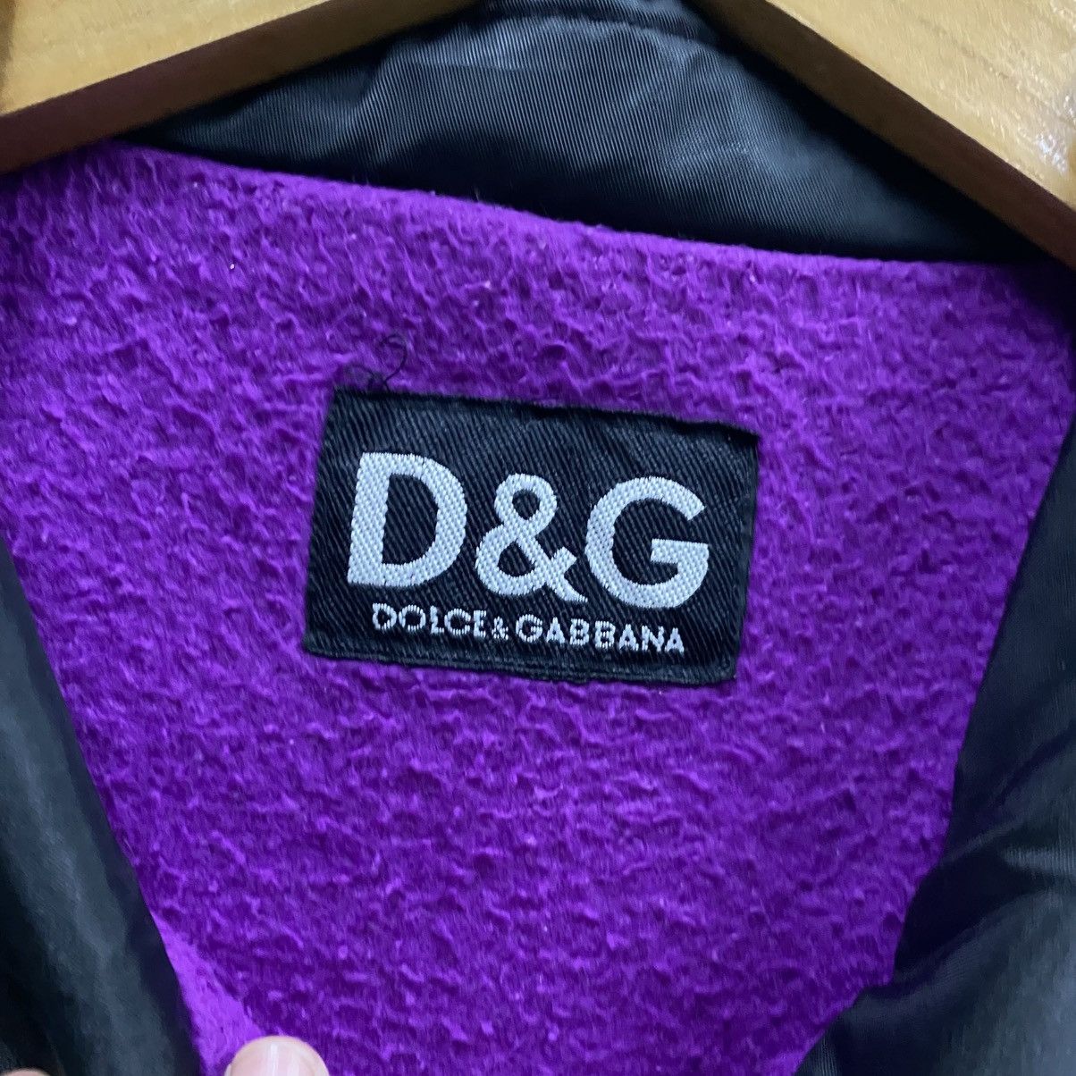 Dolce & Gabbana Vintage Dolce & Gabbana Reversible Fleece Jacket Size US XL / EU 56 / 4 - 13 Thumbnail