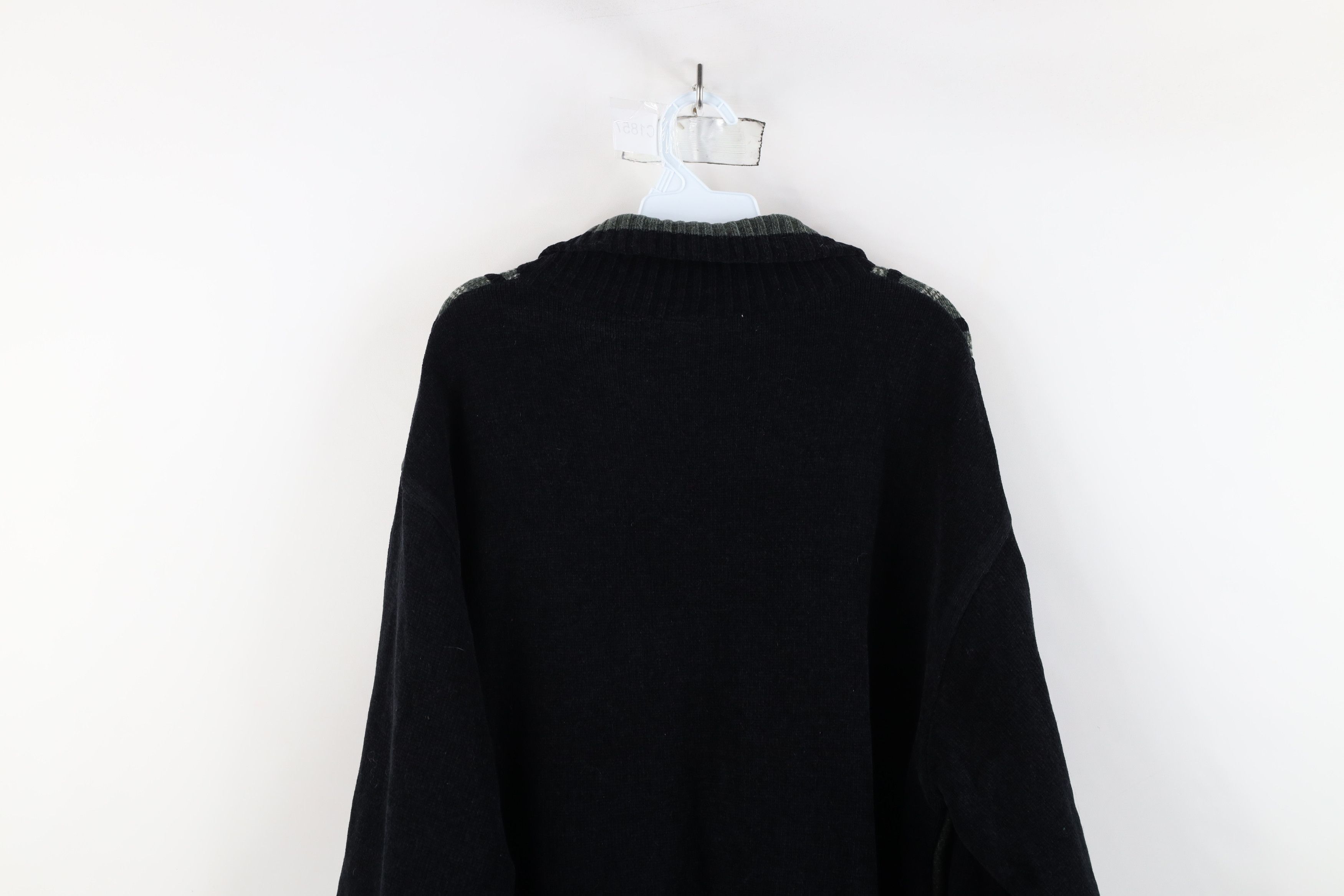 Vintage Vintage 90s Coogi Style Textured Fleece Half Zip Sweater Size US XXL / EU 58 / 5 - 10 Thumbnail